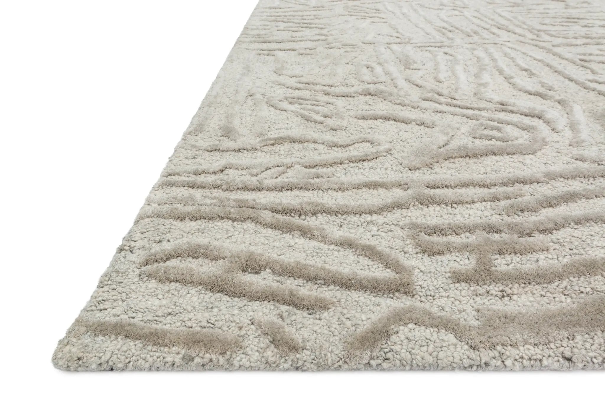 Juneau JY-06 Silver / Silver Area Rug by Loloi