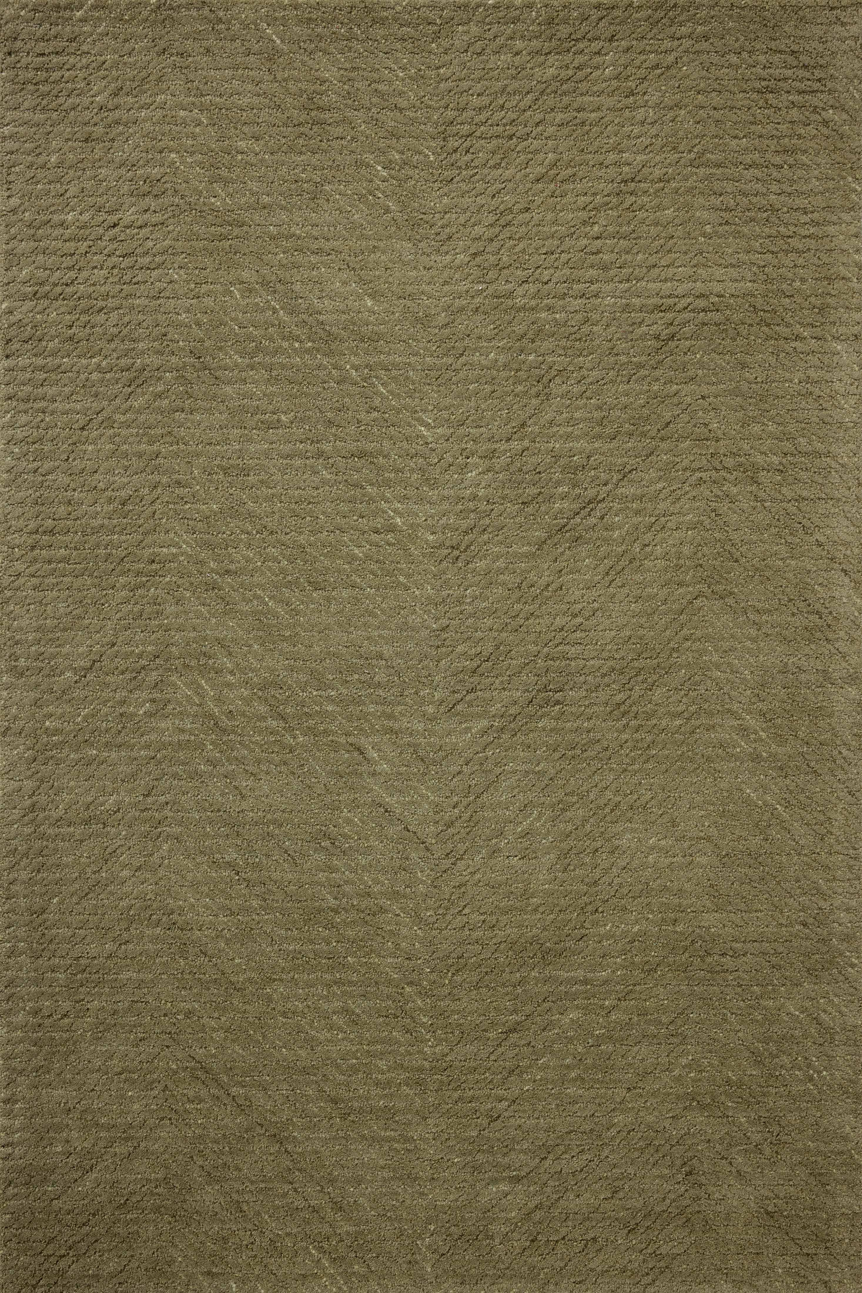 A hand-tufted wool area rug with ribbed design in earthy olive hues, the Kai KAI-01 Olive Area Rug is a standout in any décor