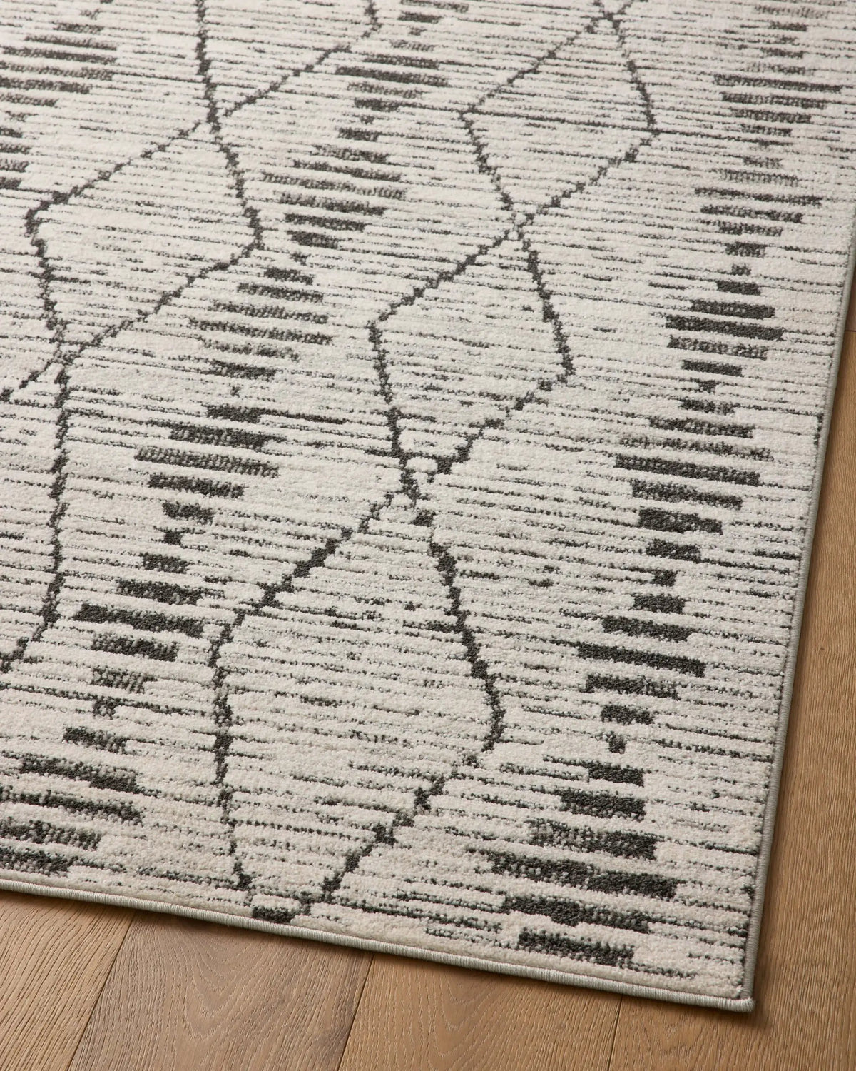 Kamala KAM-02 Charcoal / Dove Area Rug by Loloi