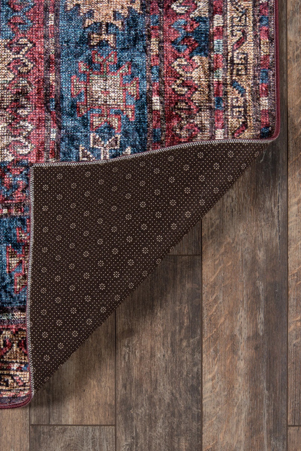 Karachi KAR-1 Burgundy Area Rug by Momeni