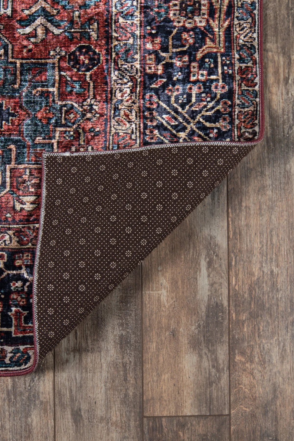 Karachi KAR-2 Rust Area Rug by Momeni