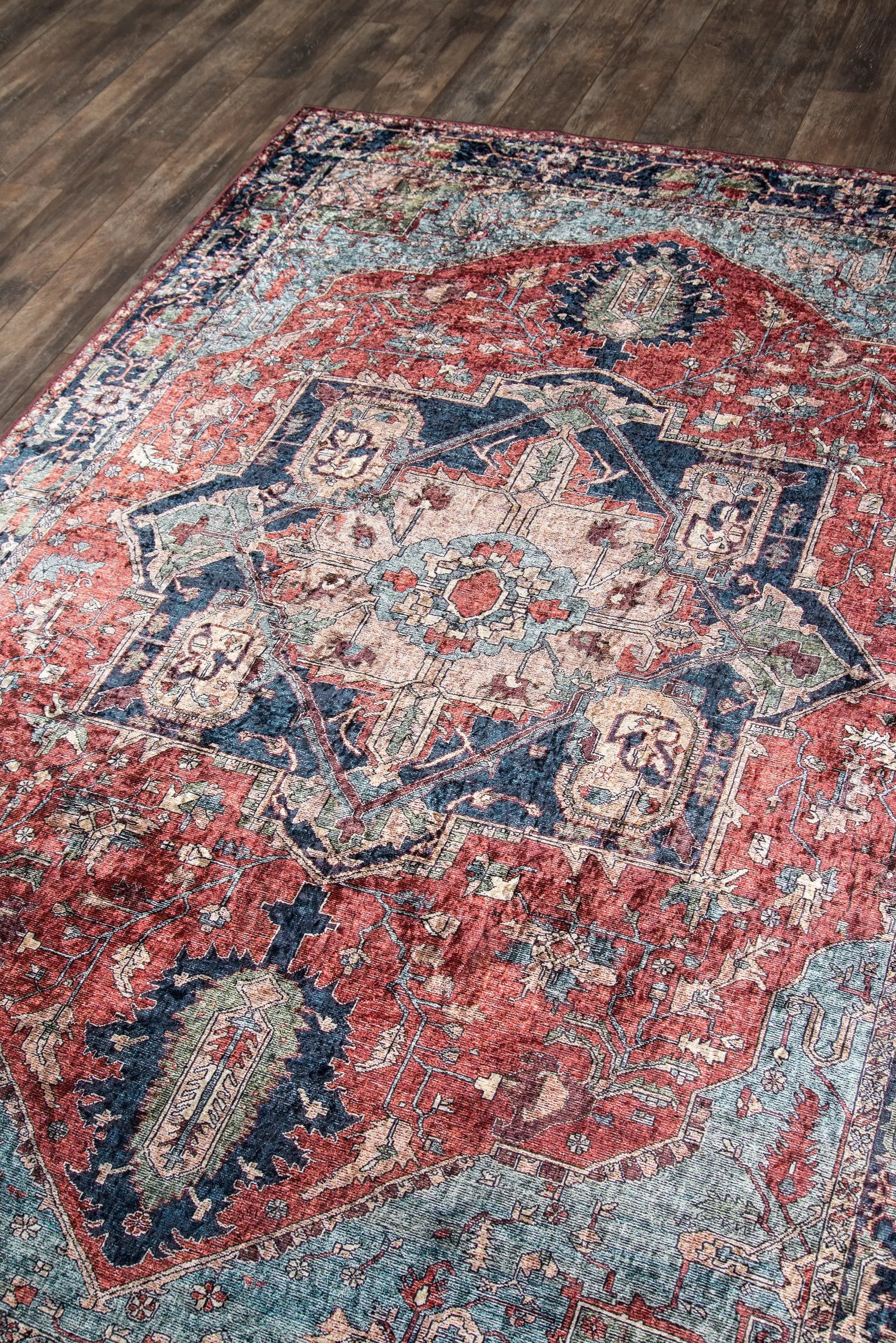 Karachi KAR-3 Multicolor Area Rug by Momeni