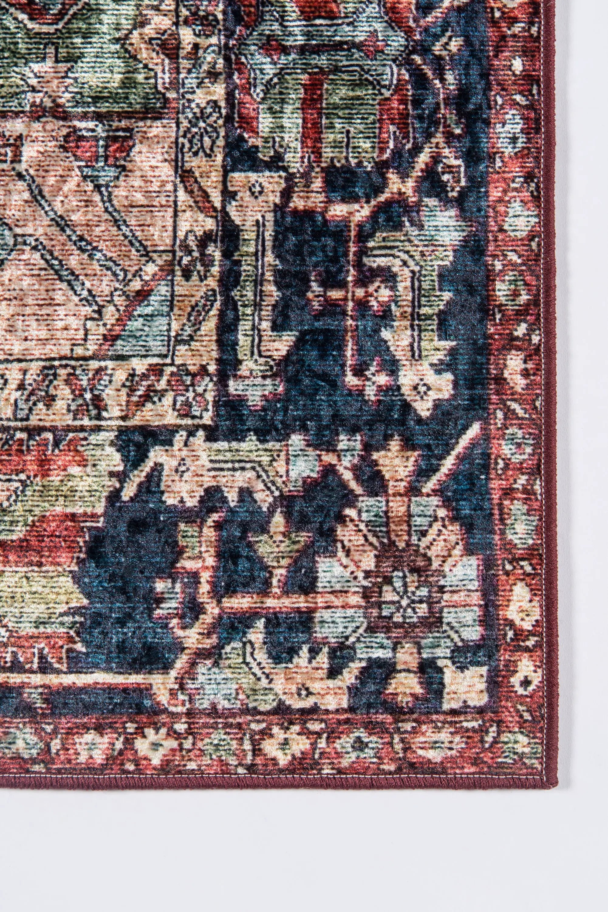 Karachi KAR-3 Multicolor Area Rug by Momeni