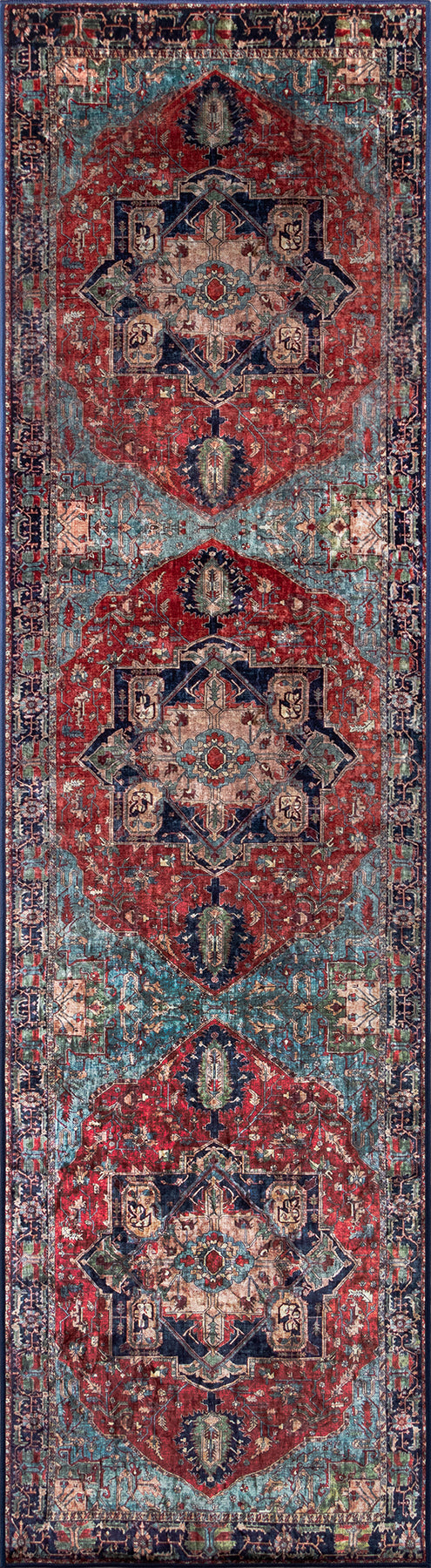 Momeni Karachi KAR-3 Multi-Color Area Rug