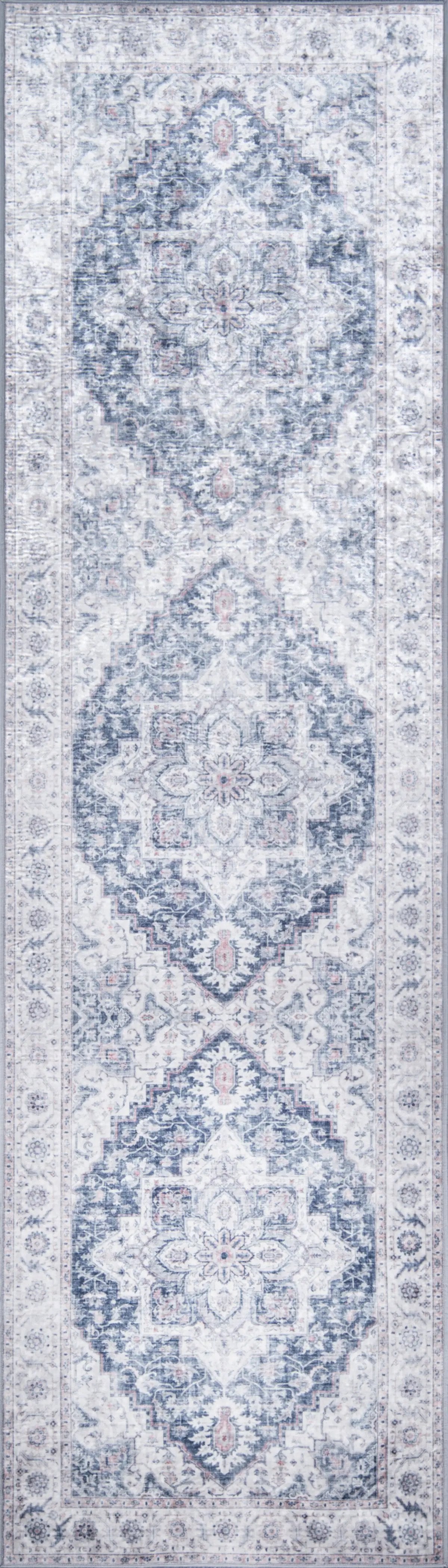 Karachi KAR-8 Gray Area Rug by Momeni