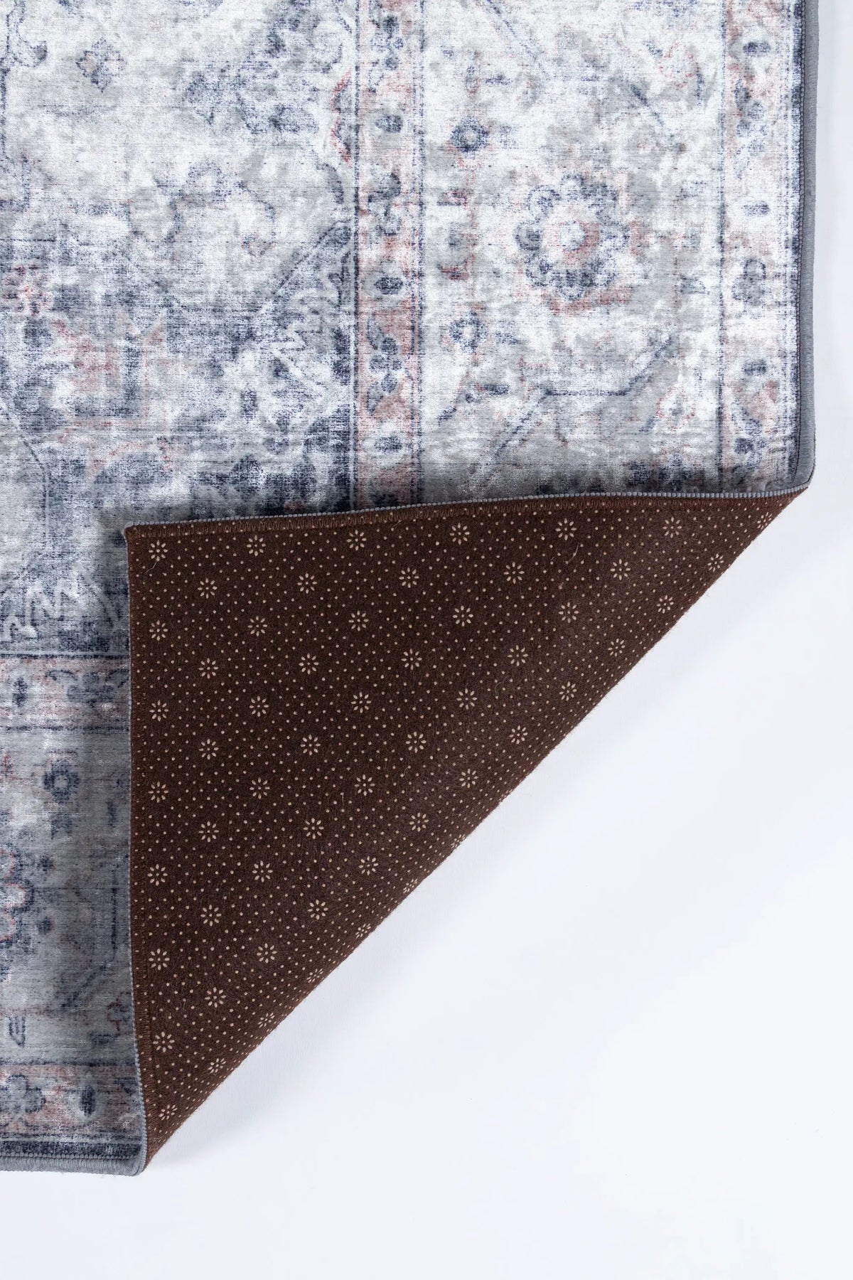 Karachi KAR-8 Gray Area Rug by Momeni
