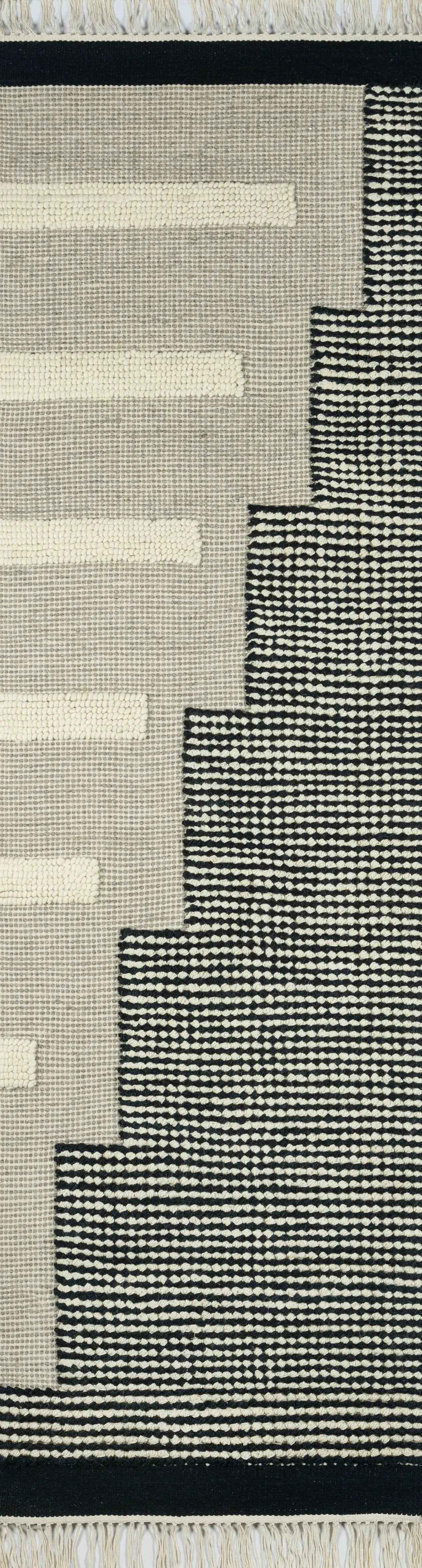 Karl KRL-1 Jules Black Area Rug by Novogratz by Momeni