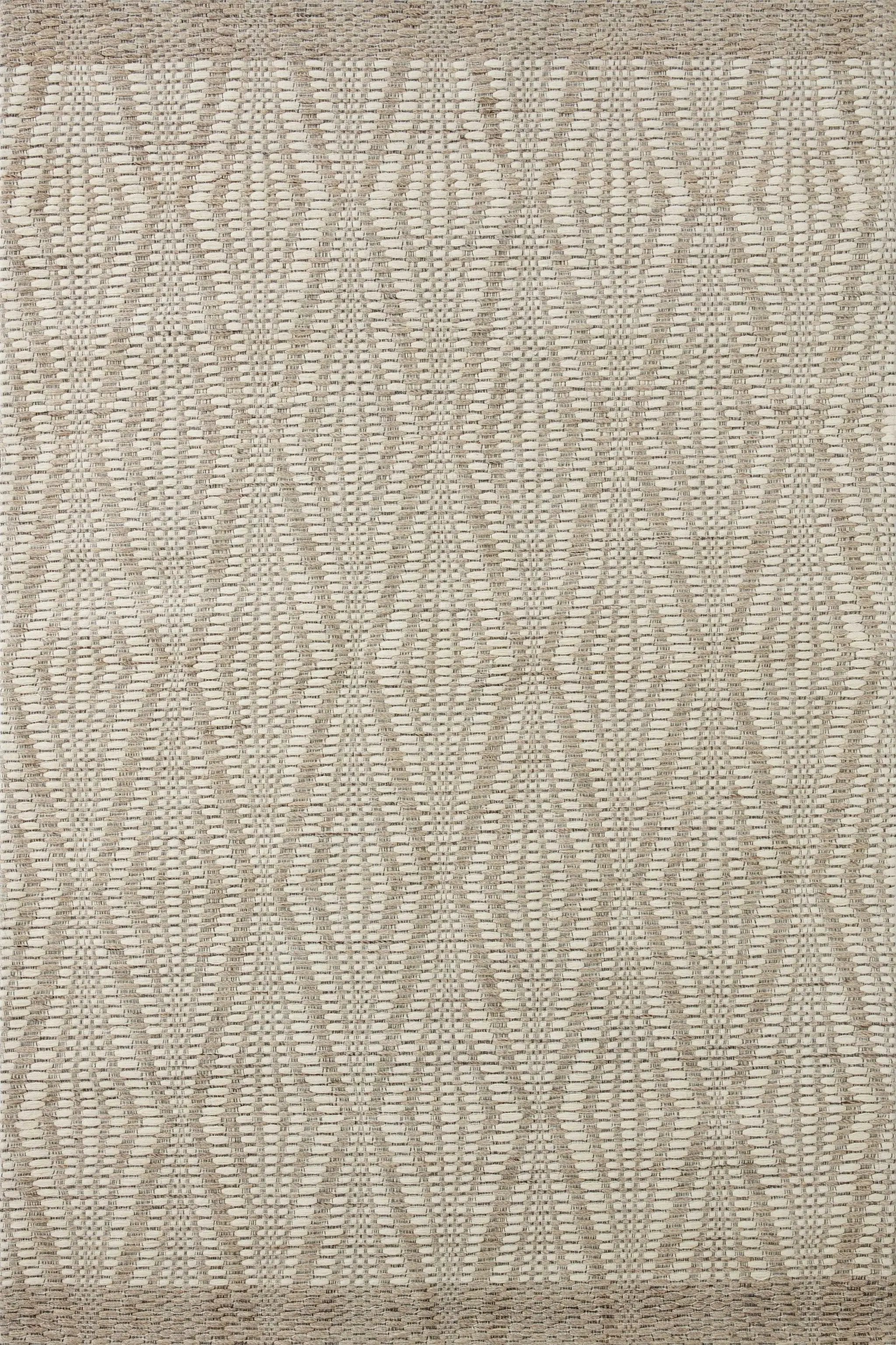 Kenzie KNZ-01 Ivory / Taupe Area Rug by Loloi