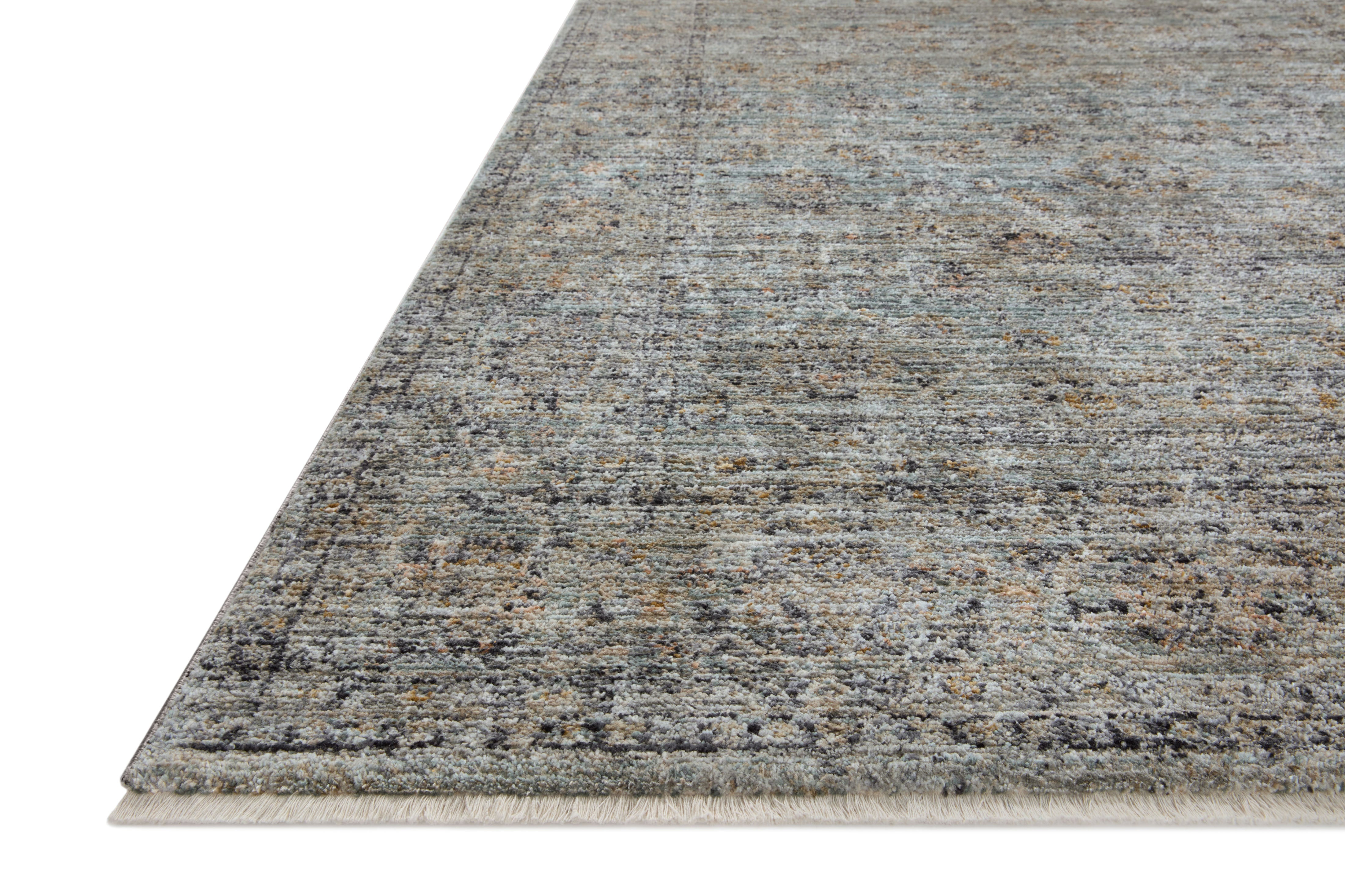 Jean Stoffer x Loloi Katherine KES-01 Ocean / Gold Area Rug