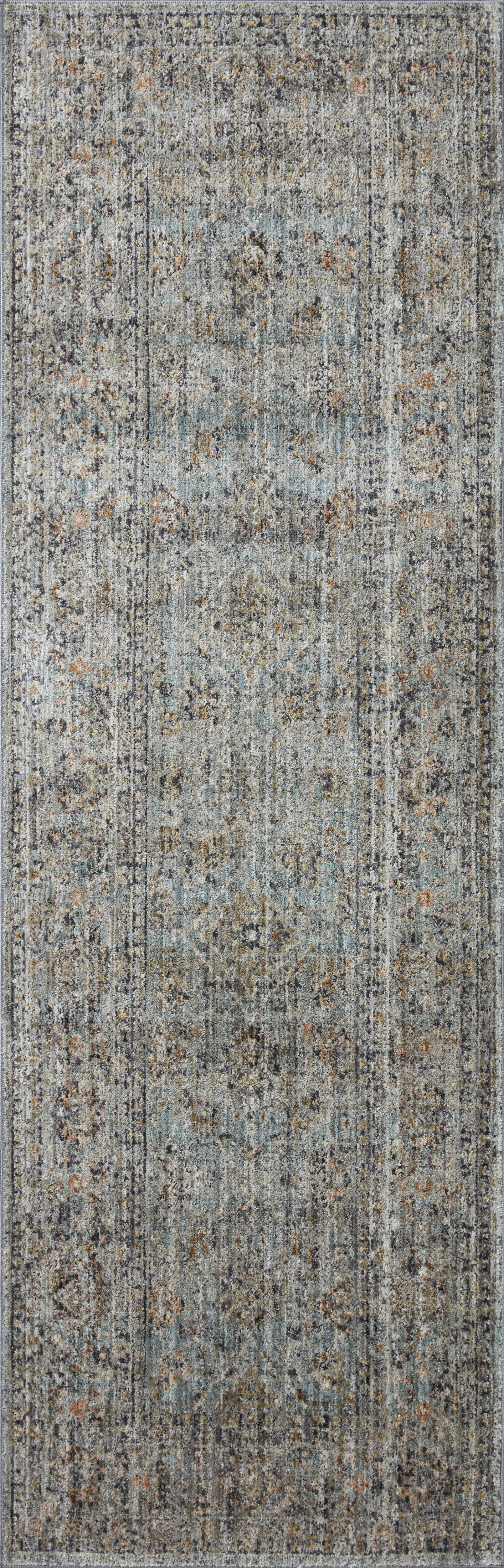 Katherine KES-01 Ocean / Gold Area Rug by Jean Stoffer x Loloi