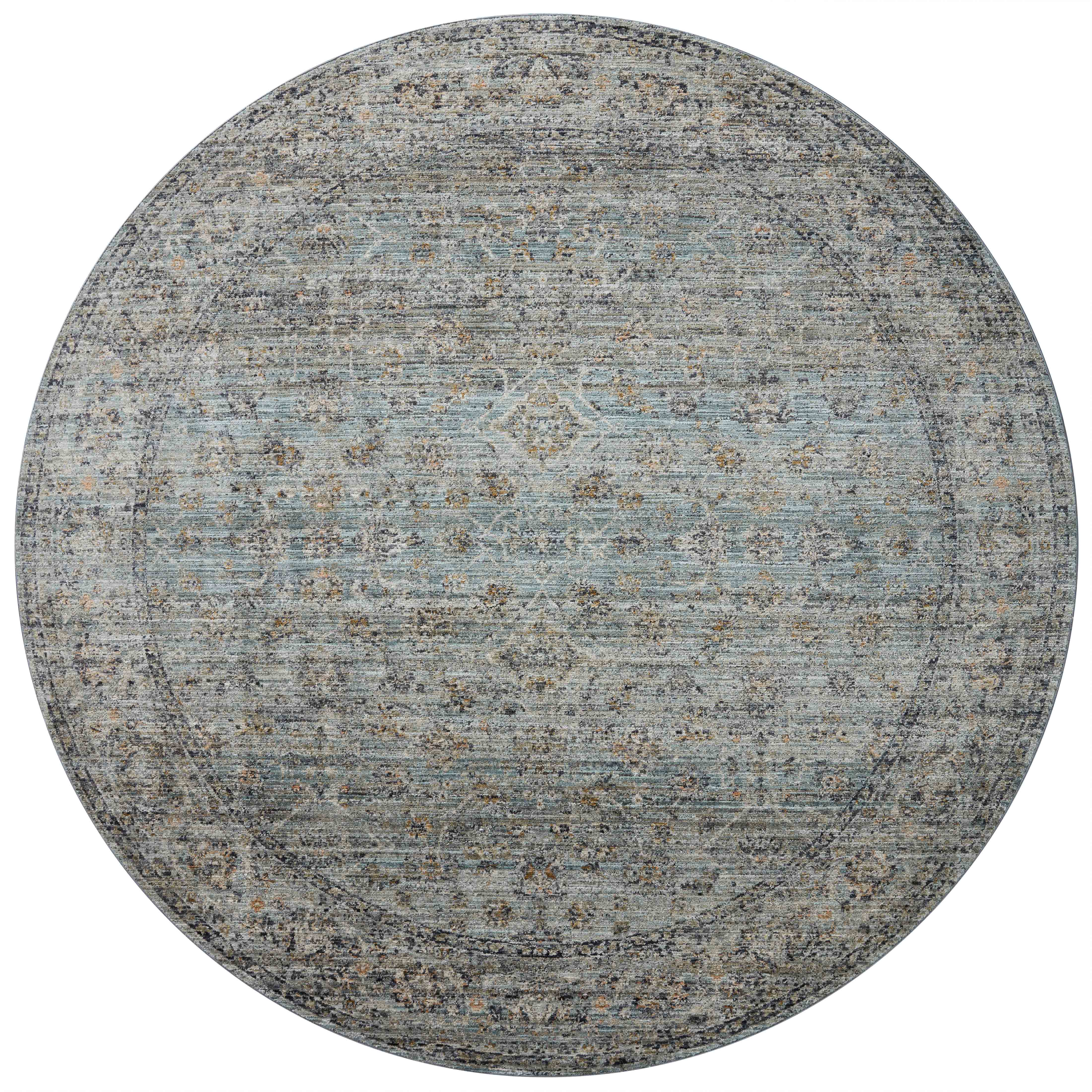 Jean Stoffer x Loloi Katherine KES-01 Ocean / Gold Area Rug
