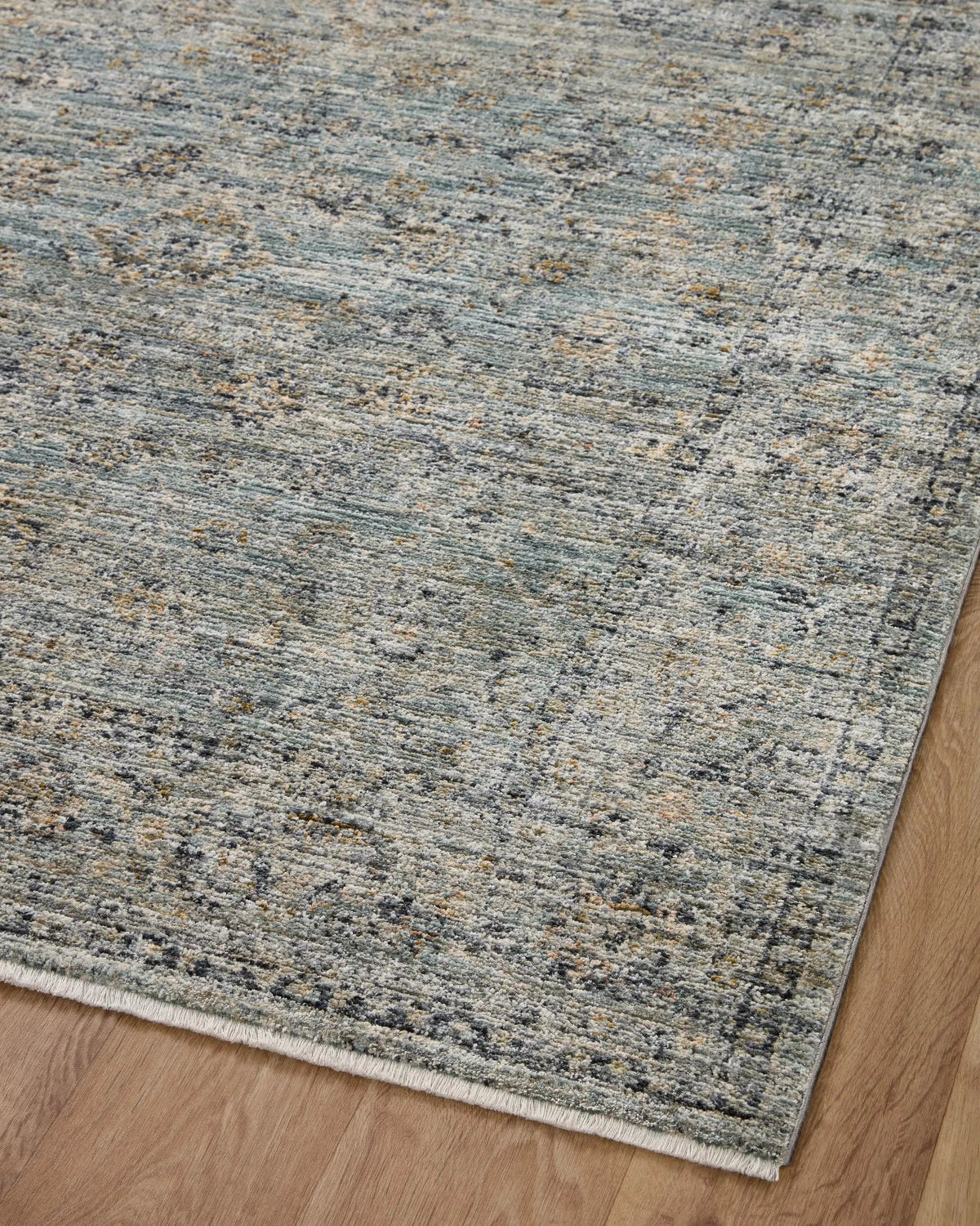 Katherine KES-01 Ocean / Gold Area Rug by Jean Stoffer x Loloi