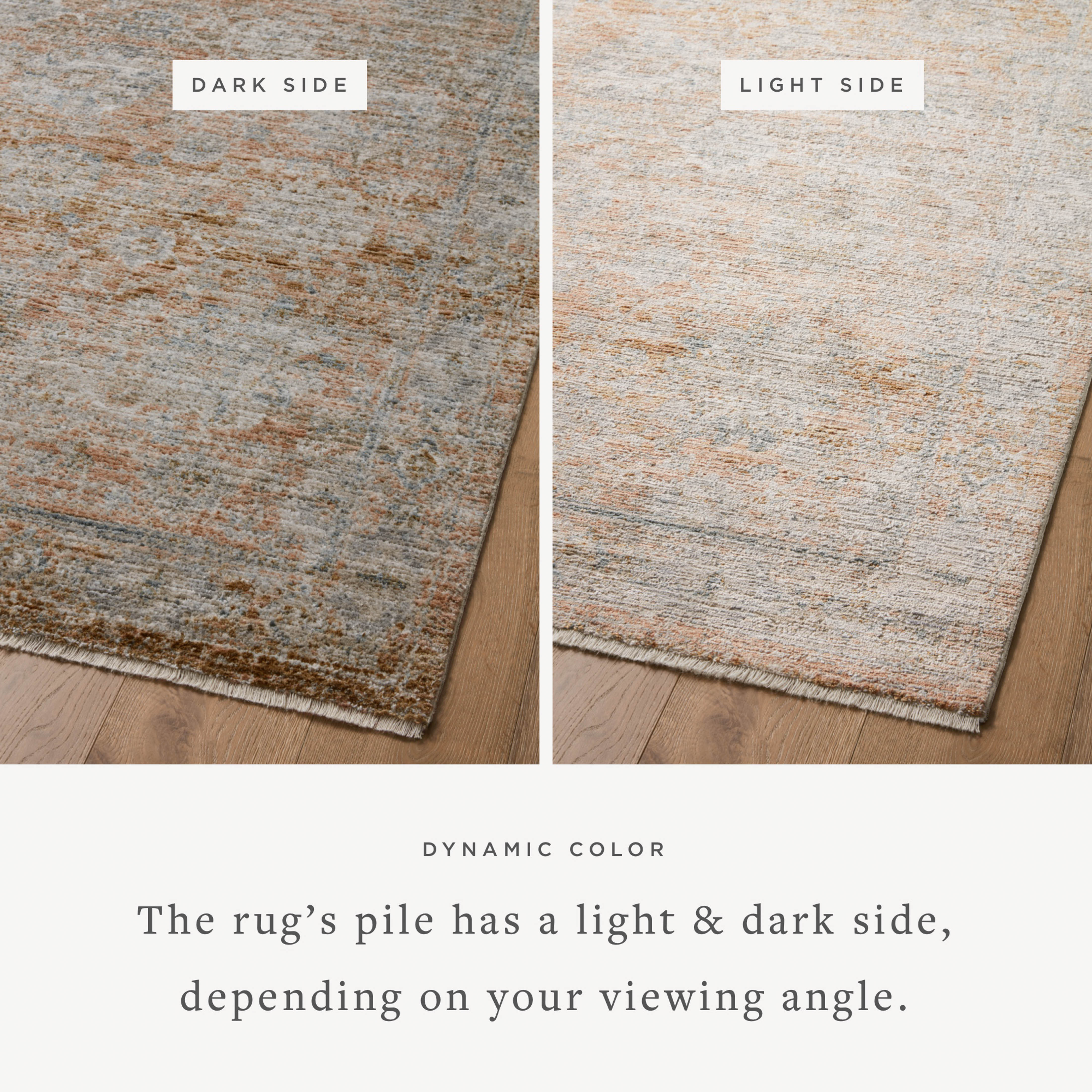 Jean Stoffer x Loloi Katherine KES-02 Terracotta / Smoke Area Rug