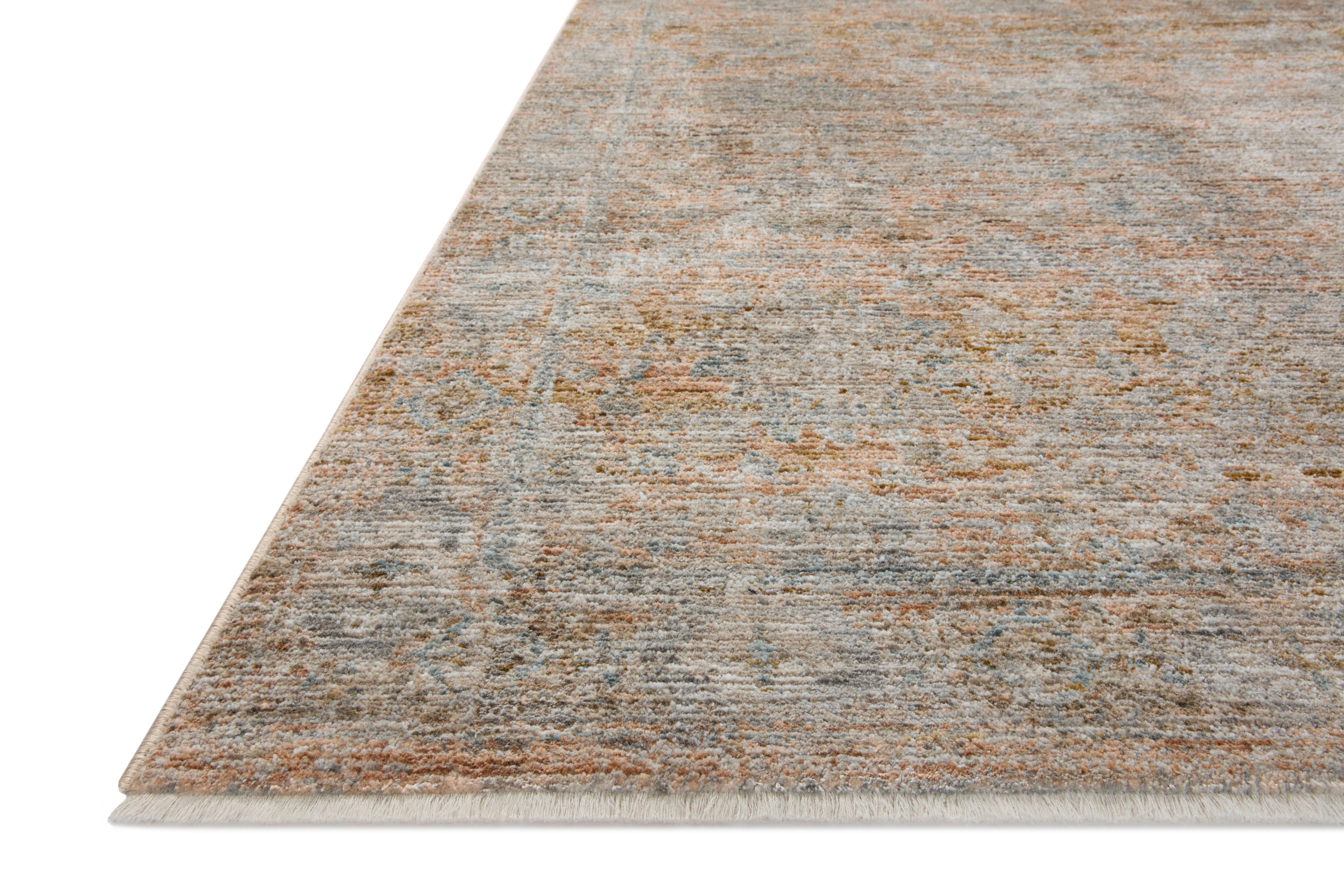 Jean Stoffer x Loloi Katherine KES-02 Terracotta / Smoke Area Rug