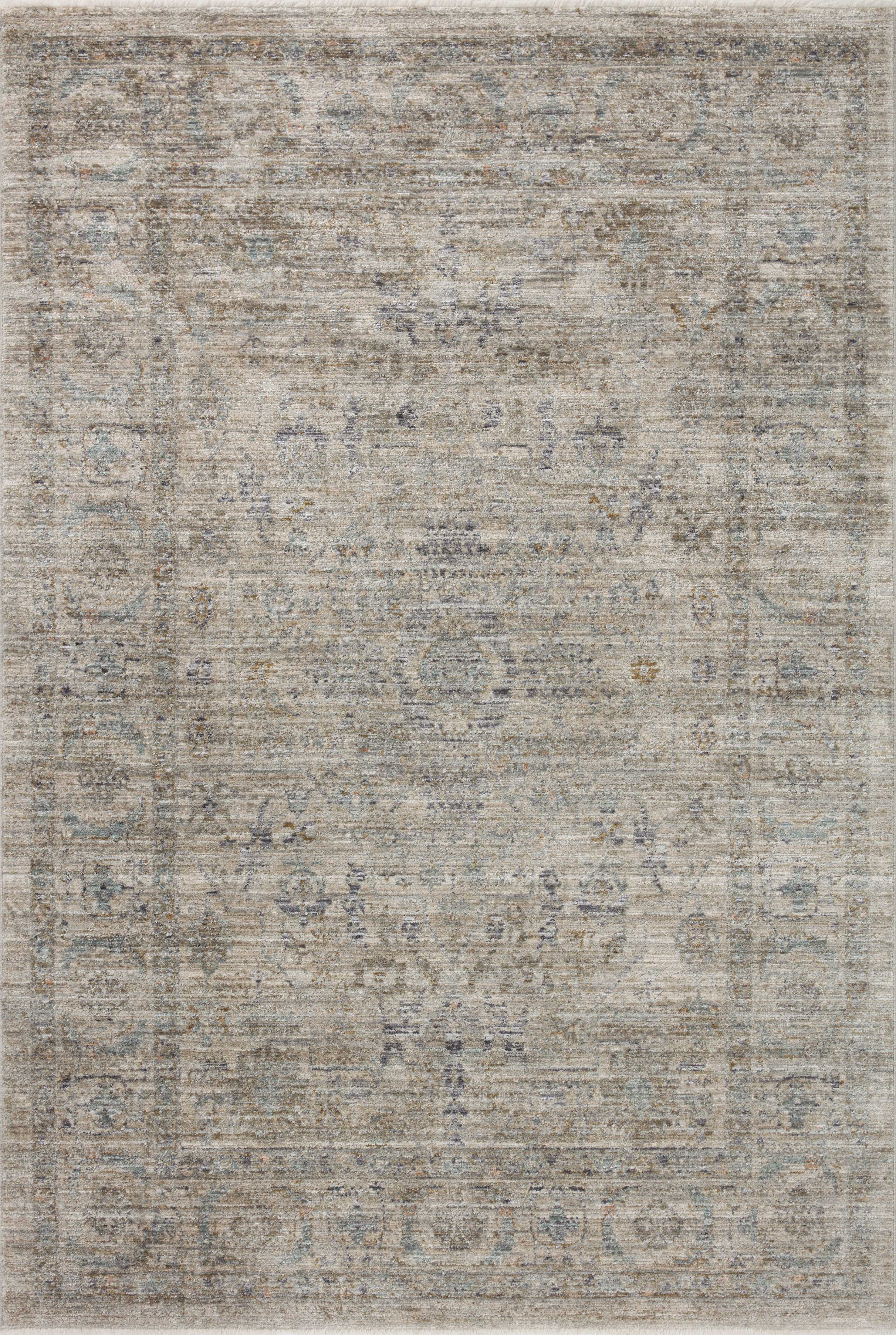Jean Stoffer x Loloi Katherine KES-03 Beige / Mist Area Rug
