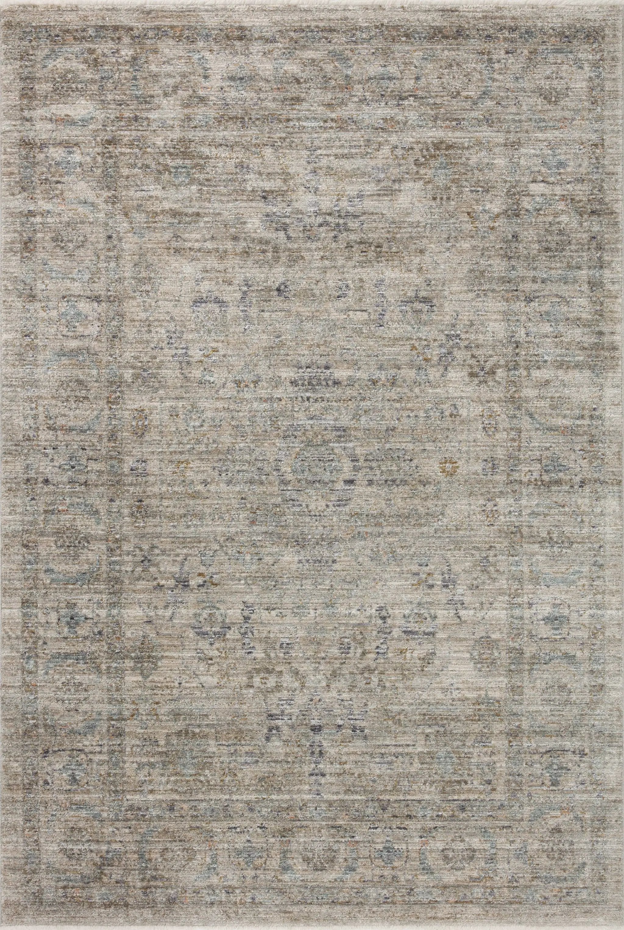 Katherine KES-03 Beige / Mist Area Rug by Jean Stoffer x Loloi