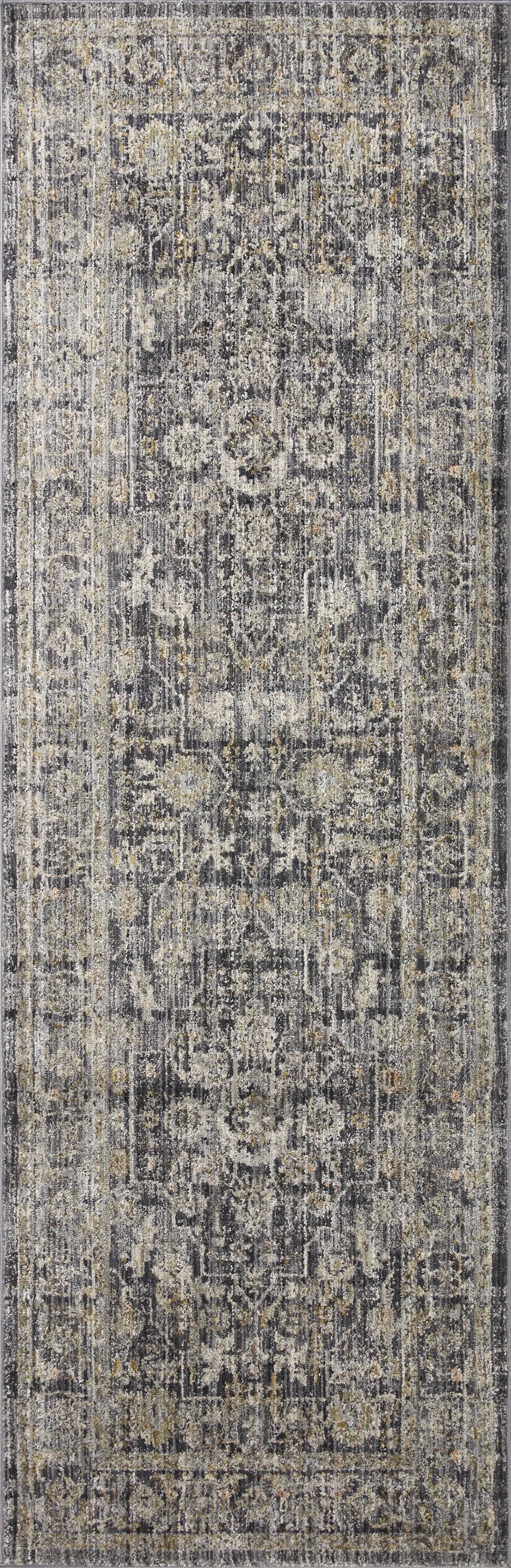 Katherine KES-03 Midnight / Tobacco Area Rug by Jean Stoffer x Loloi