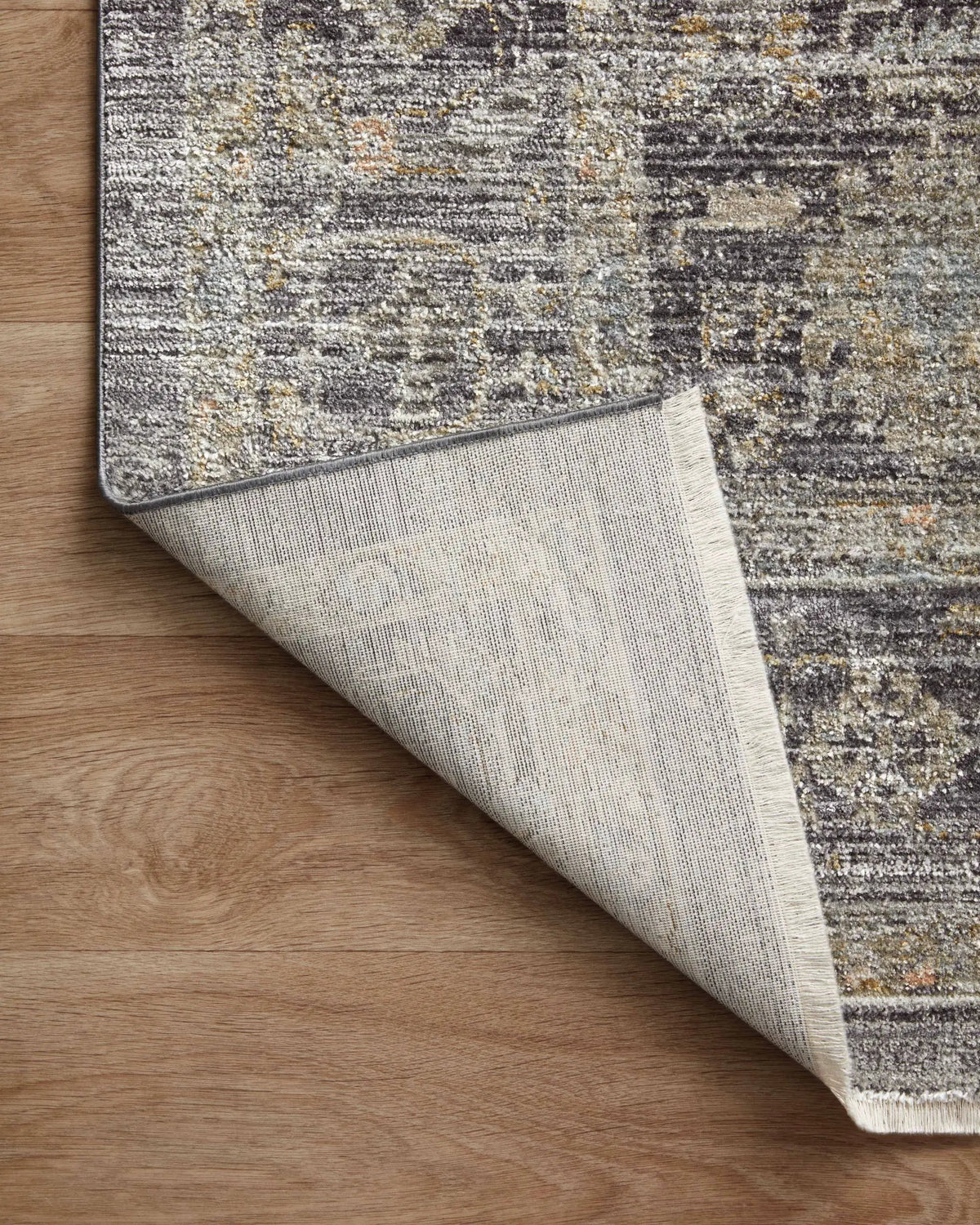 Katherine KES-03 Midnight / Tobacco Area Rug by Jean Stoffer x Loloi