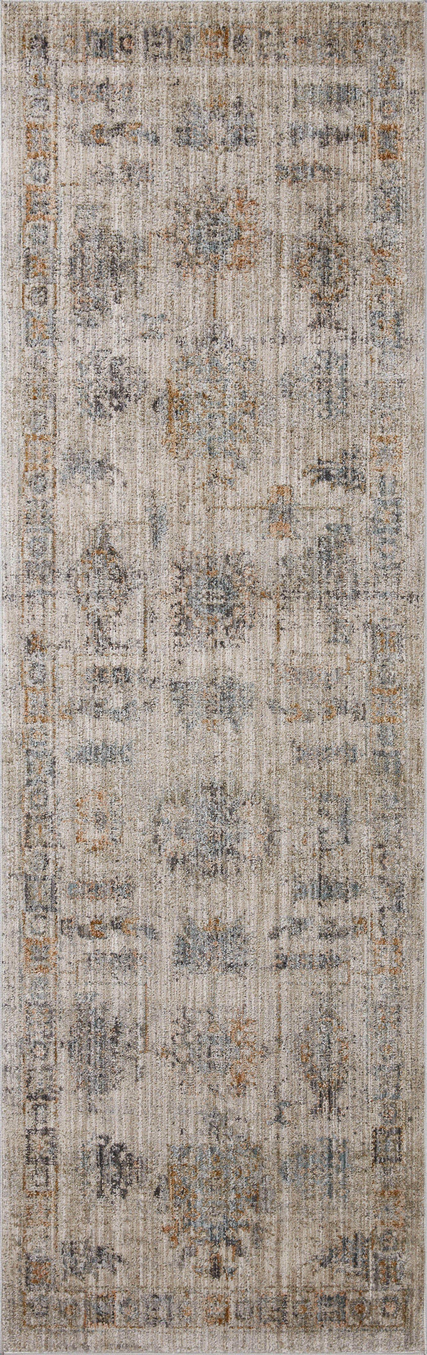 Jean Stoffer x Loloi Katherine KES-04 Pebble / Ocean Area Rug