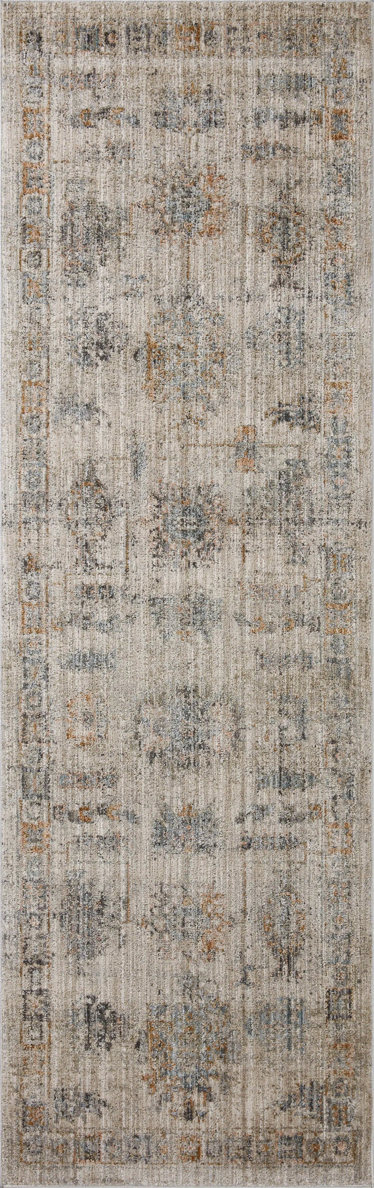 Katherine KES-04 Pebble / Ocean Area Rug by Jean Stoffer x Loloi