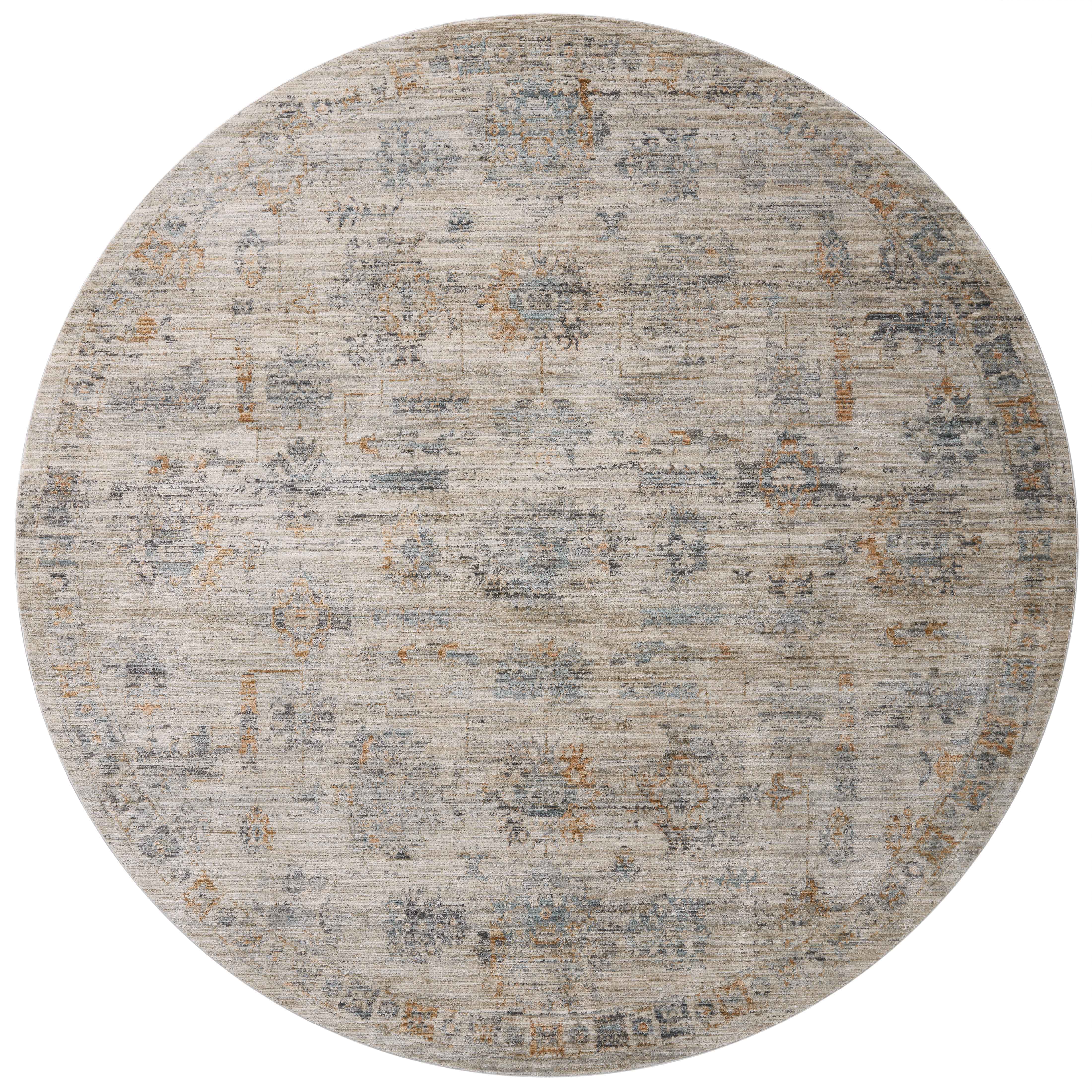 Jean Stoffer x Loloi Katherine KES-04 Pebble / Ocean Area Rug