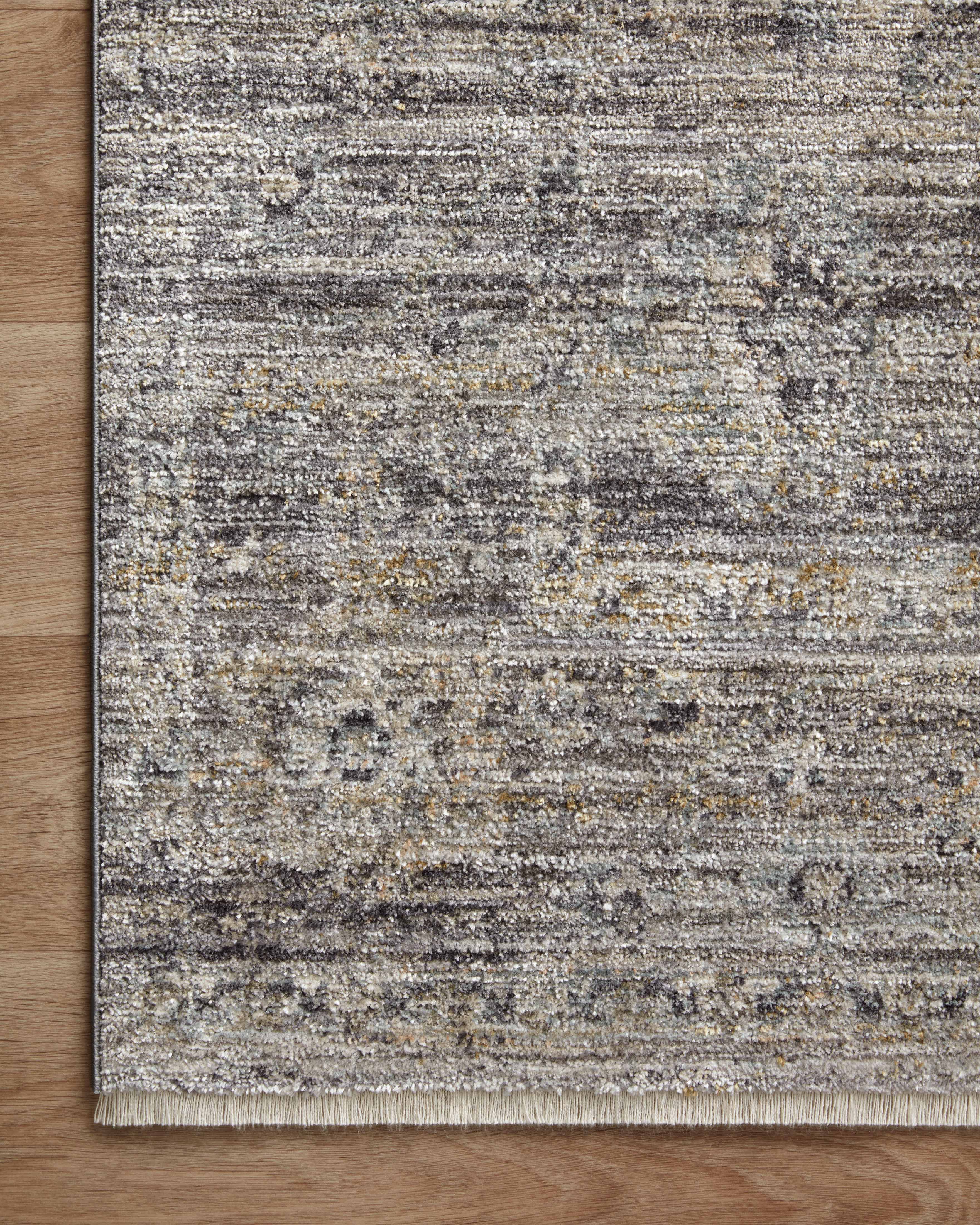 Jean Stoffer x Loloi Katherine KES-05 Graphite / Jade Area Rug