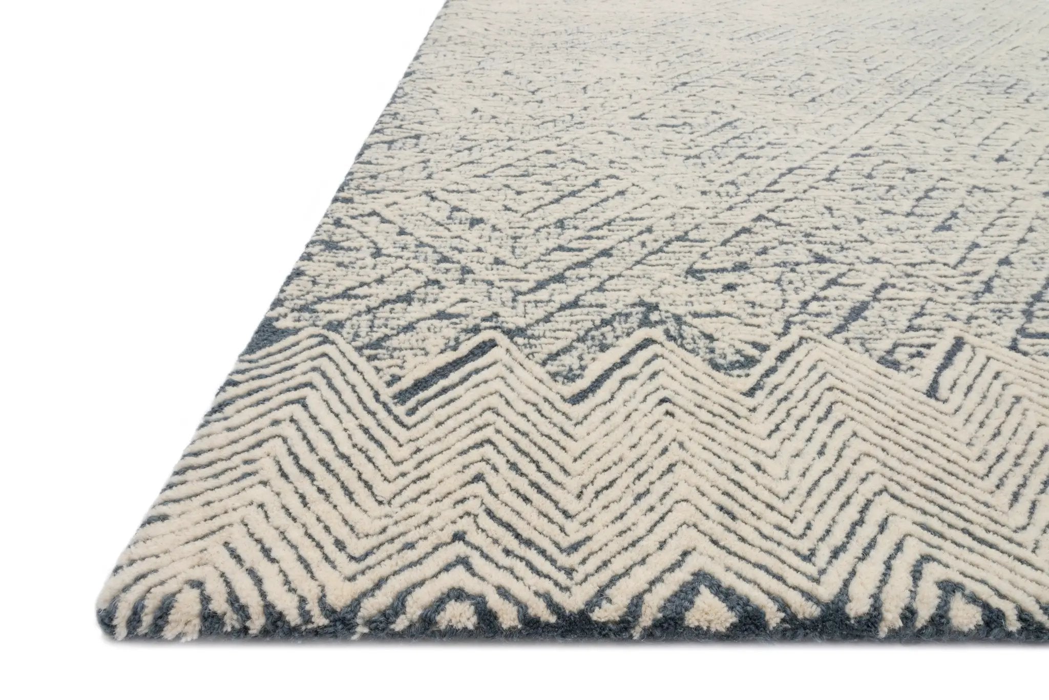 Kopa KO-05 Blue / Ivory Area Rug by Loloi