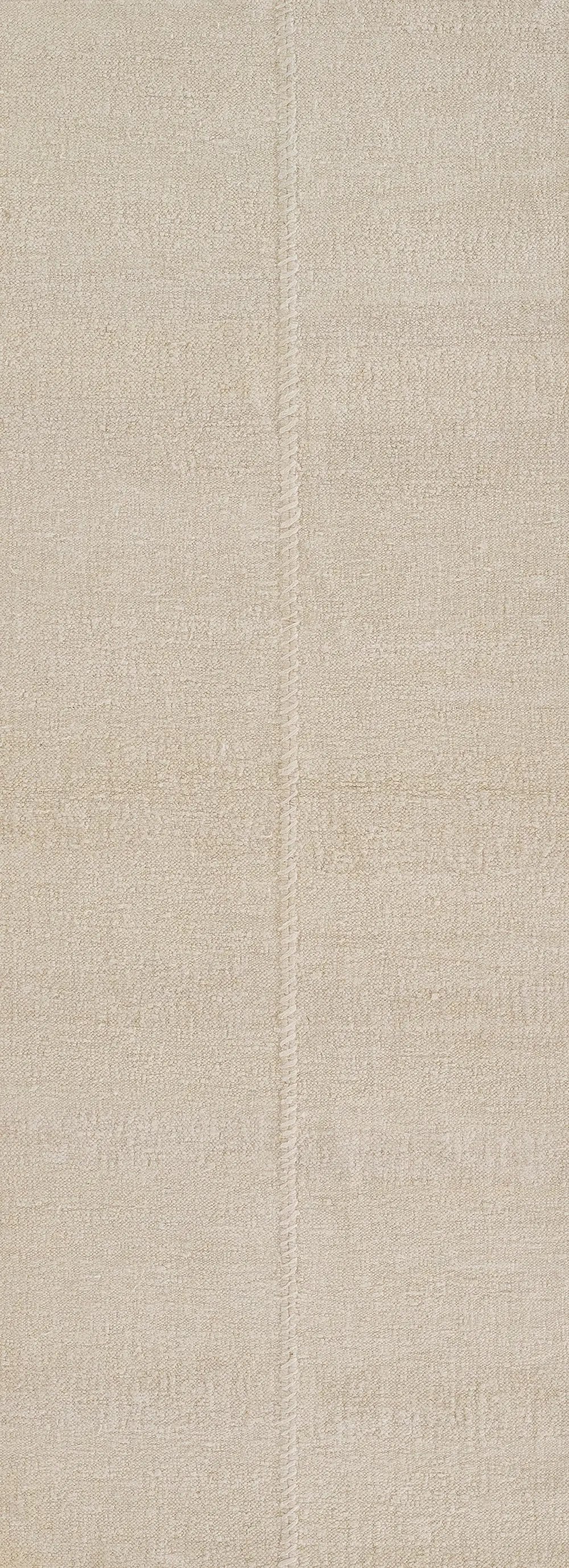 Koukila KOK-1 (Stitch) Ivory Area Rug by Pure Salt by Momeni