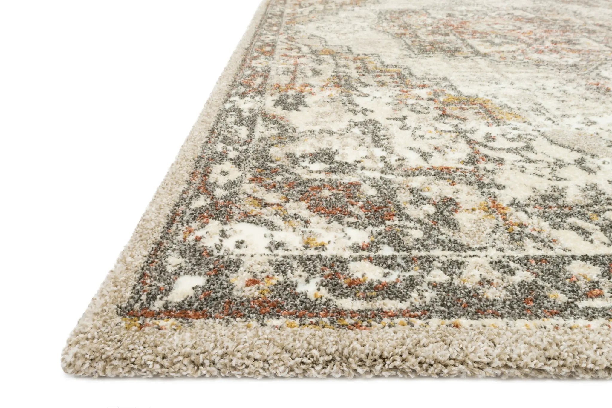 Landscape LAN-01 Sand / Graphite Area Rug by Loloi