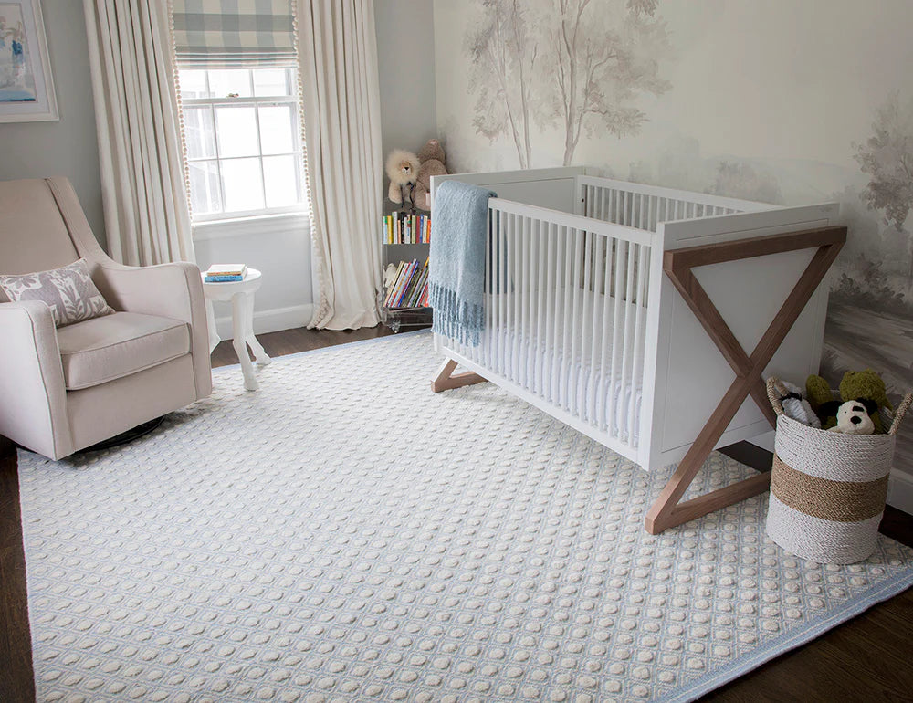 Erin Gates Langdon LGD-2 Blue Hand Woven Area Rug by Momeni