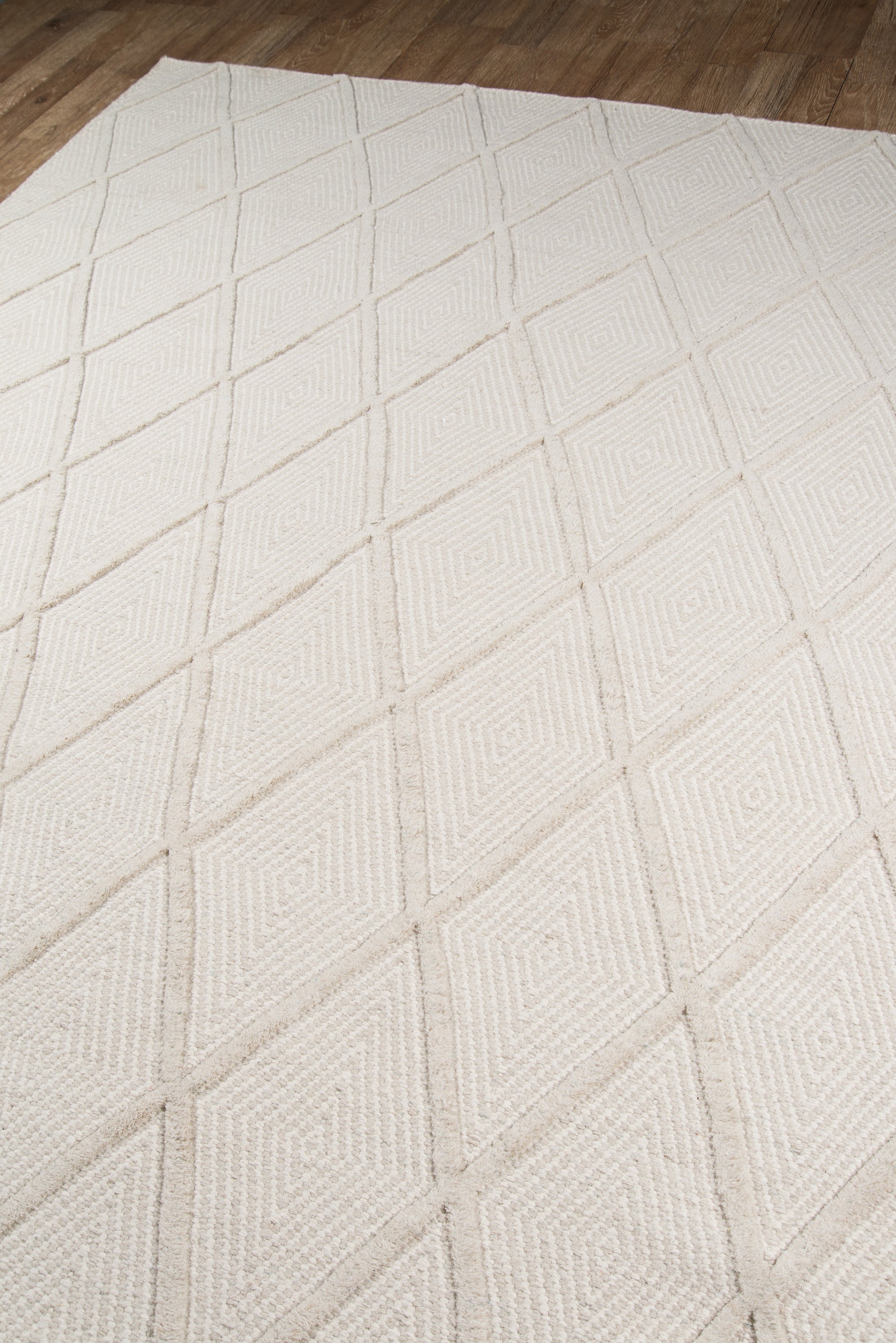Erin Gates Langdon LGD-3 Beige Hand Woven Area Rug by Momeni