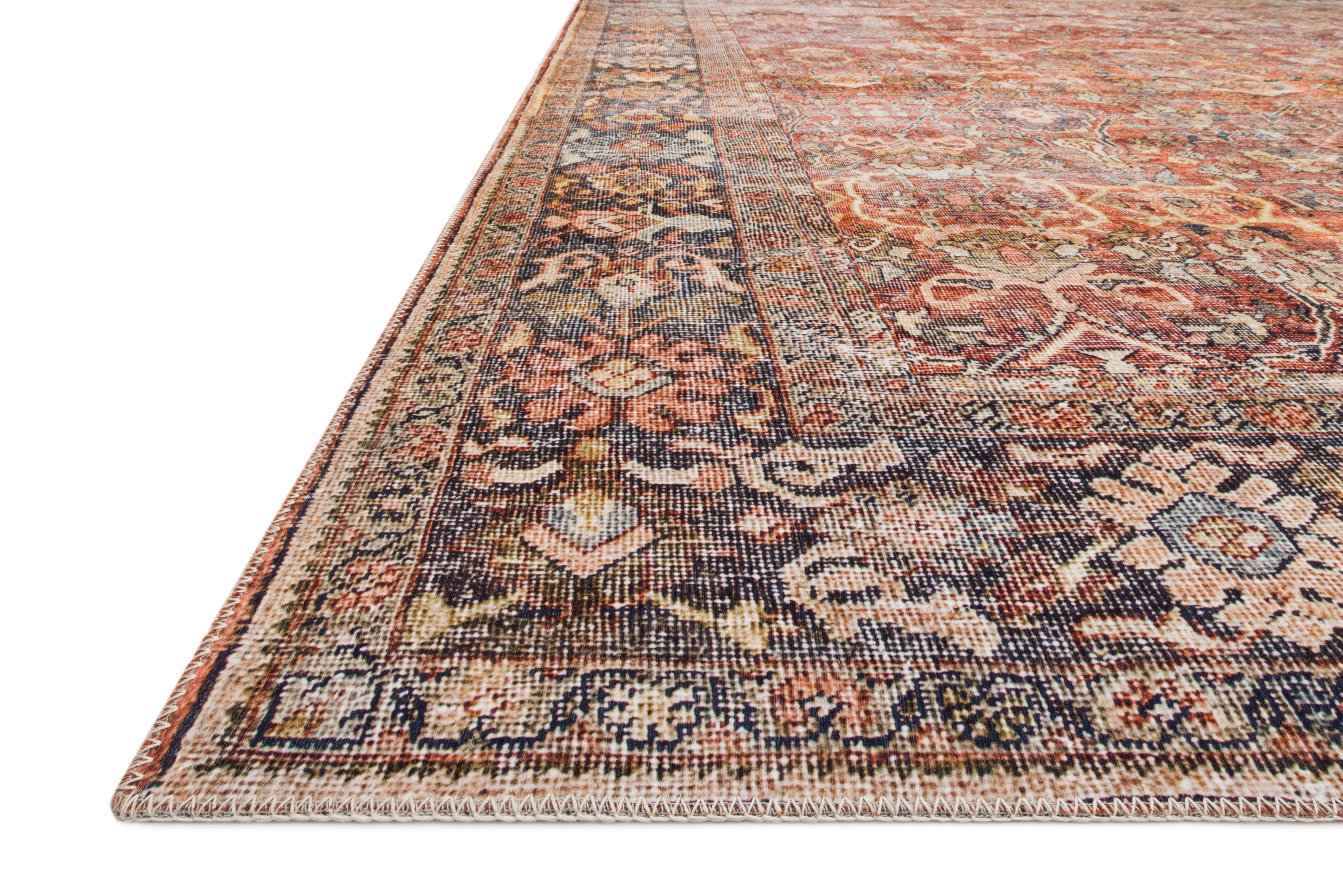 Loloi Layla LAY-02 Spice / Marine Area Rug