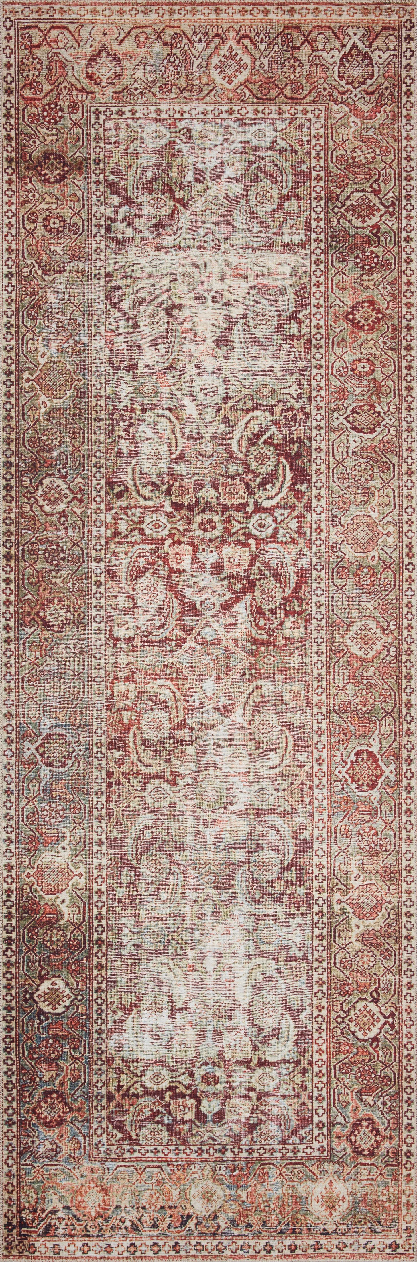Loloi Layla LAY-11 Cinnamon / Sage Area Rug