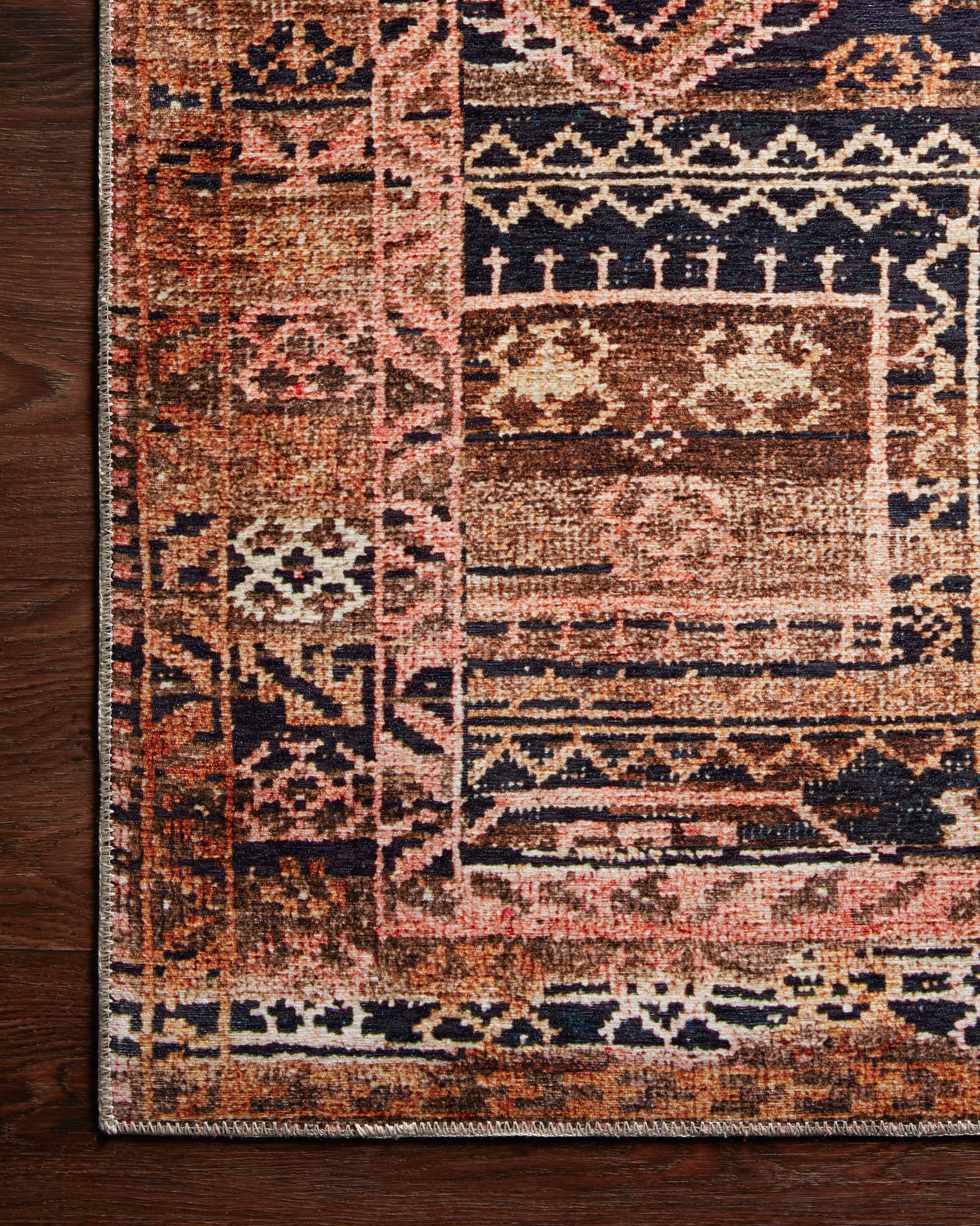 Loloi Layla LAY-14 Mocha / Blush Area Rug