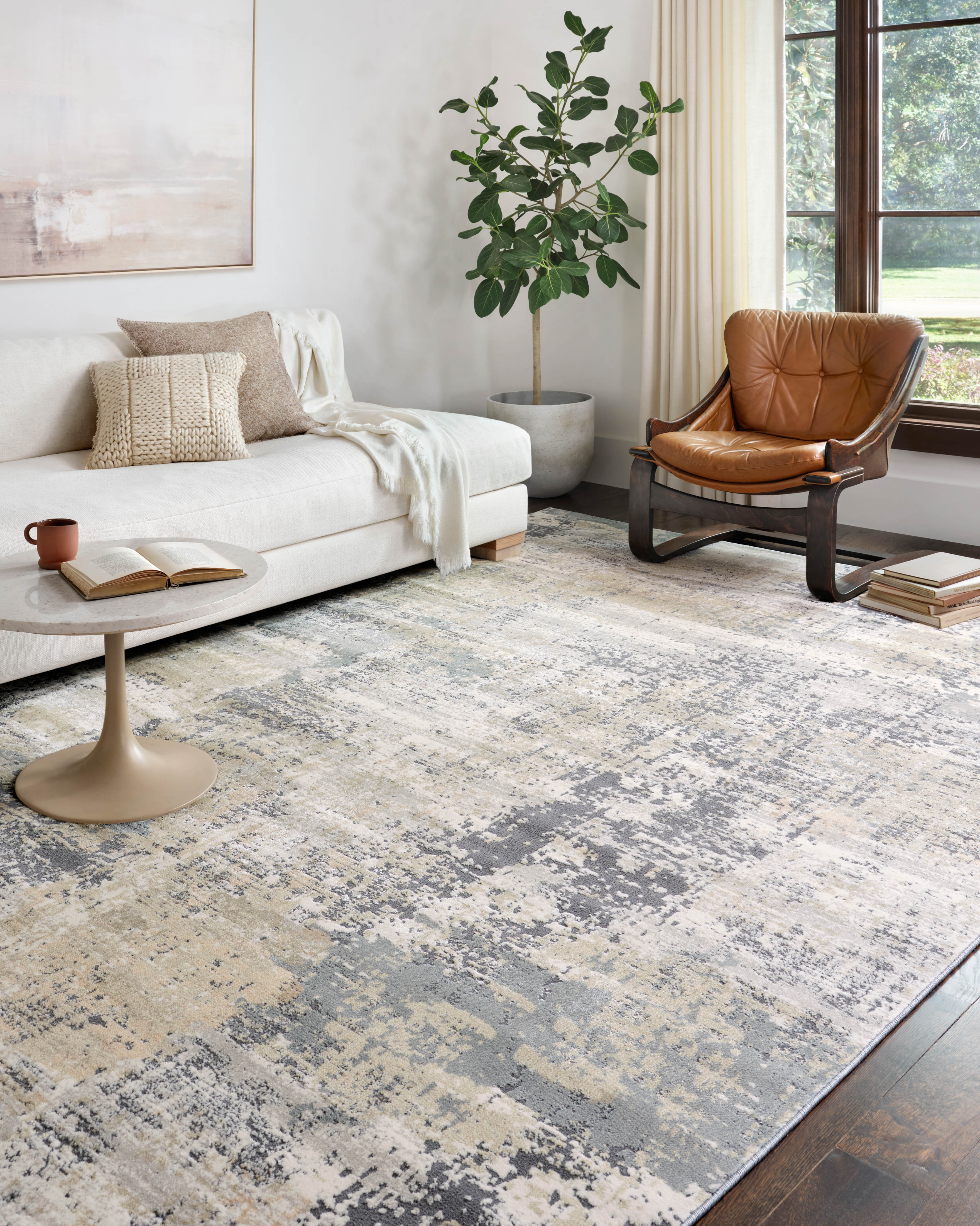 Loloi Lucia LUC-06 Granite Area Rug