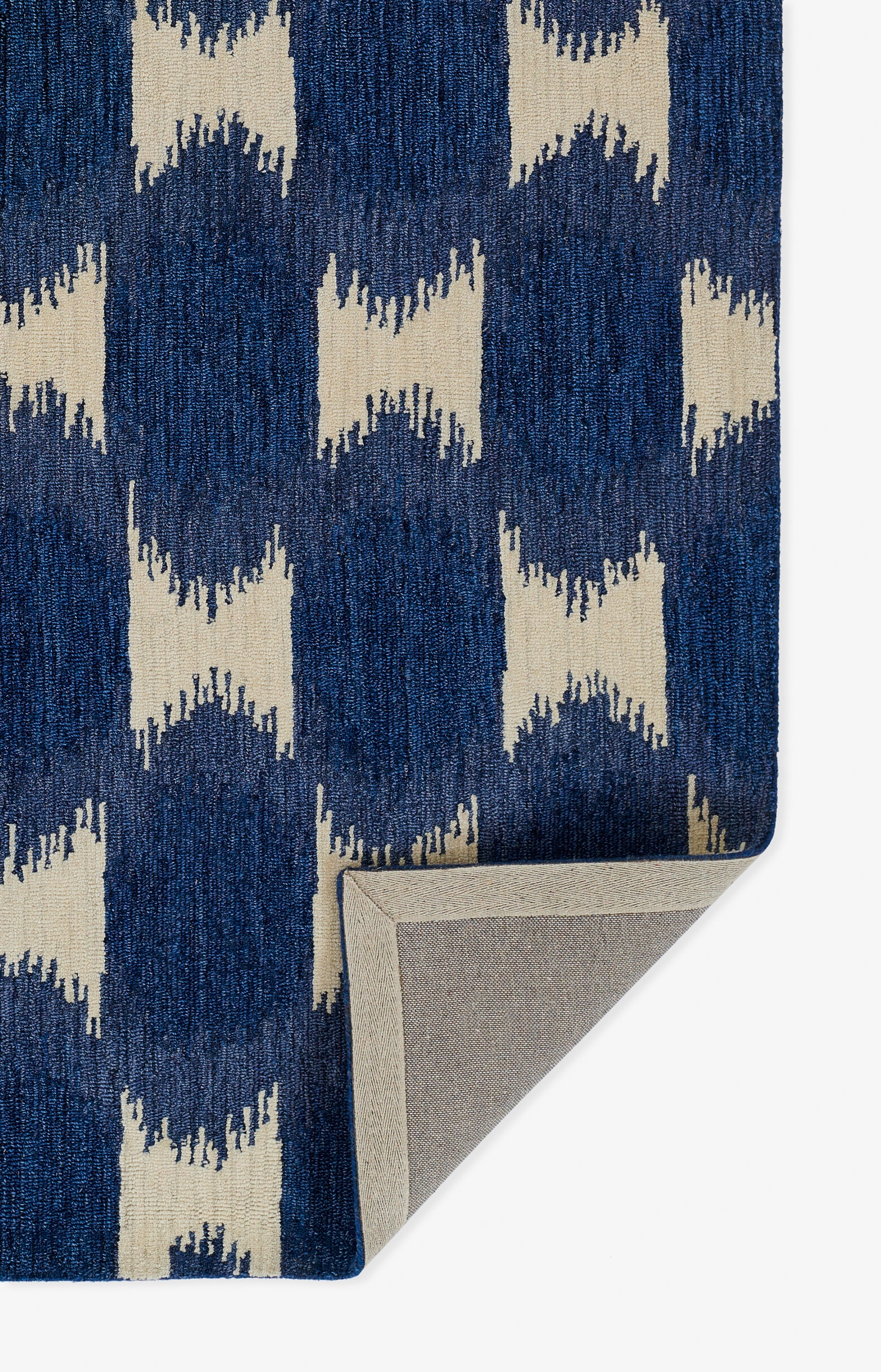 Momeni Leiden LEI-1 Navy Hand Tufted Area Rug