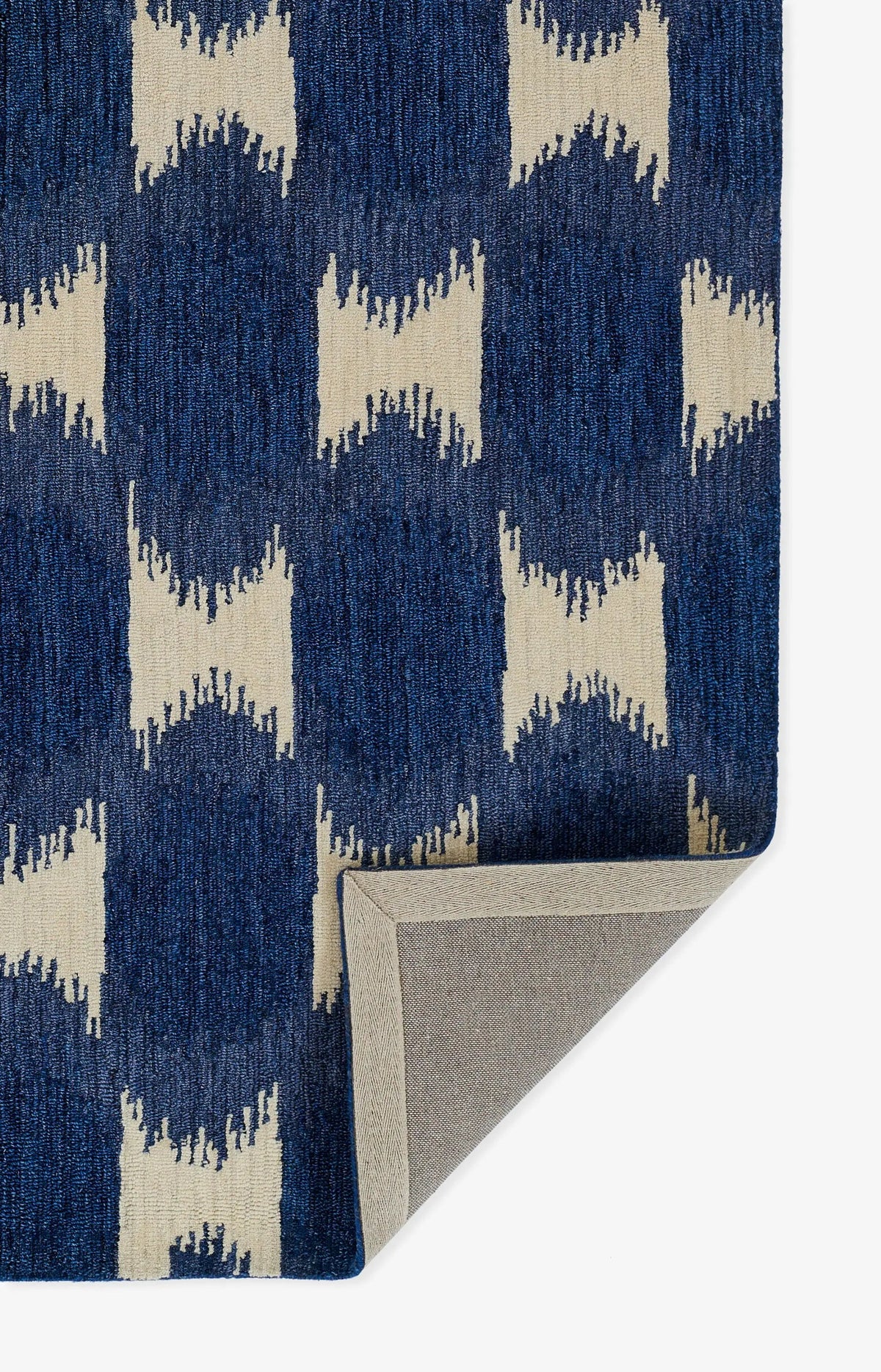 Leiden LEI-1 Navy Area Rug by Momeni