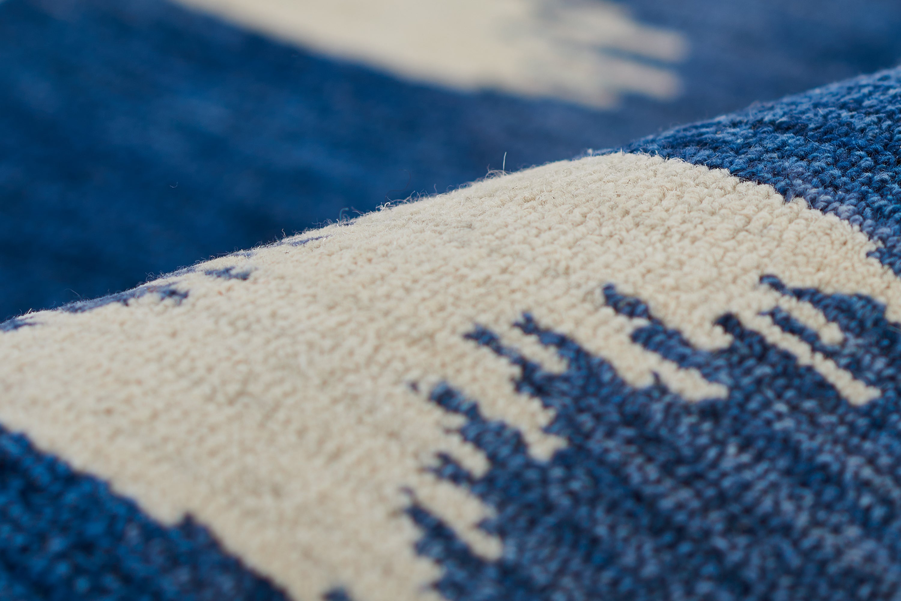 Momeni Leiden LEI-1 Navy Hand Tufted Area Rug