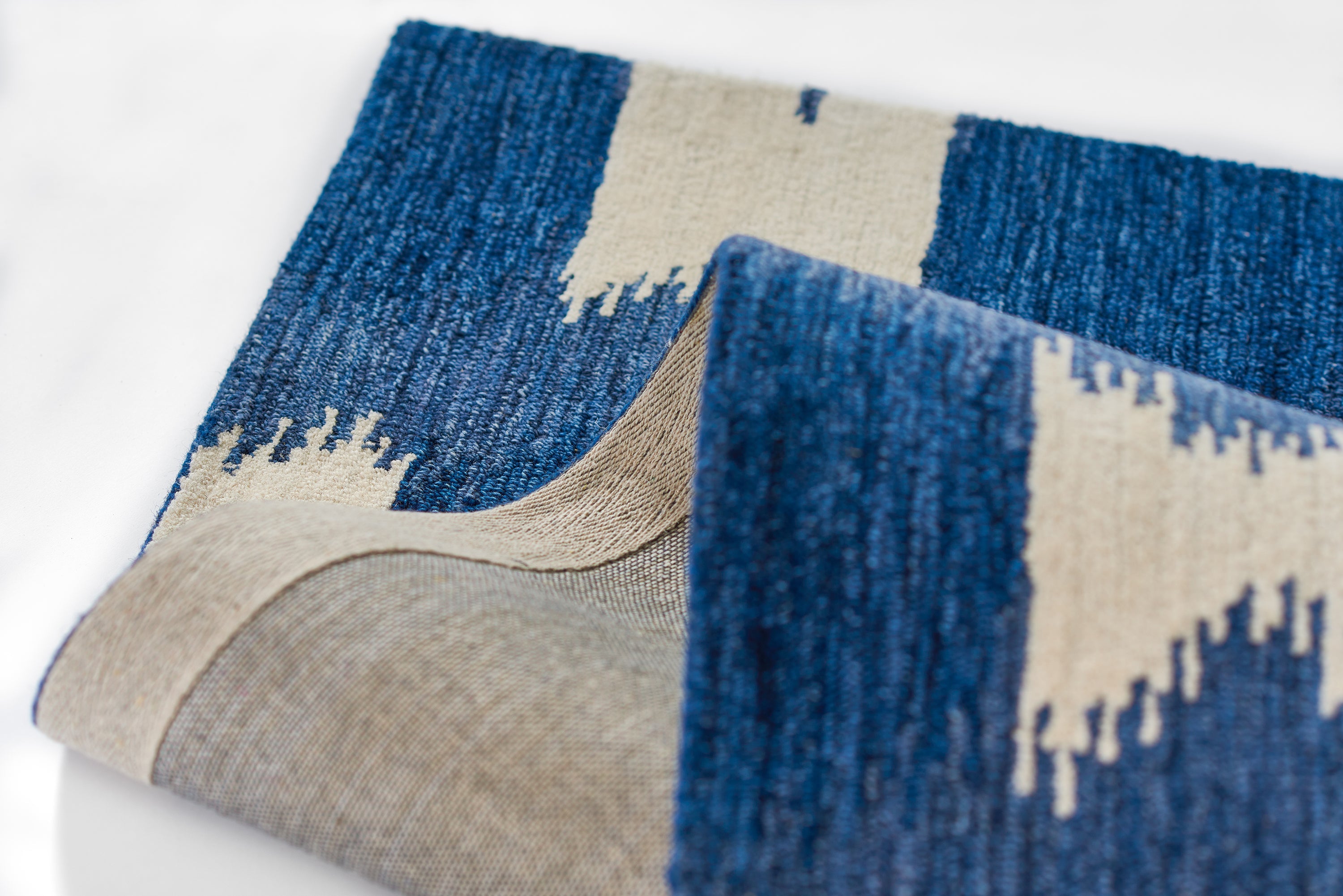 Momeni Leiden LEI-1 Navy Hand Tufted Area Rug