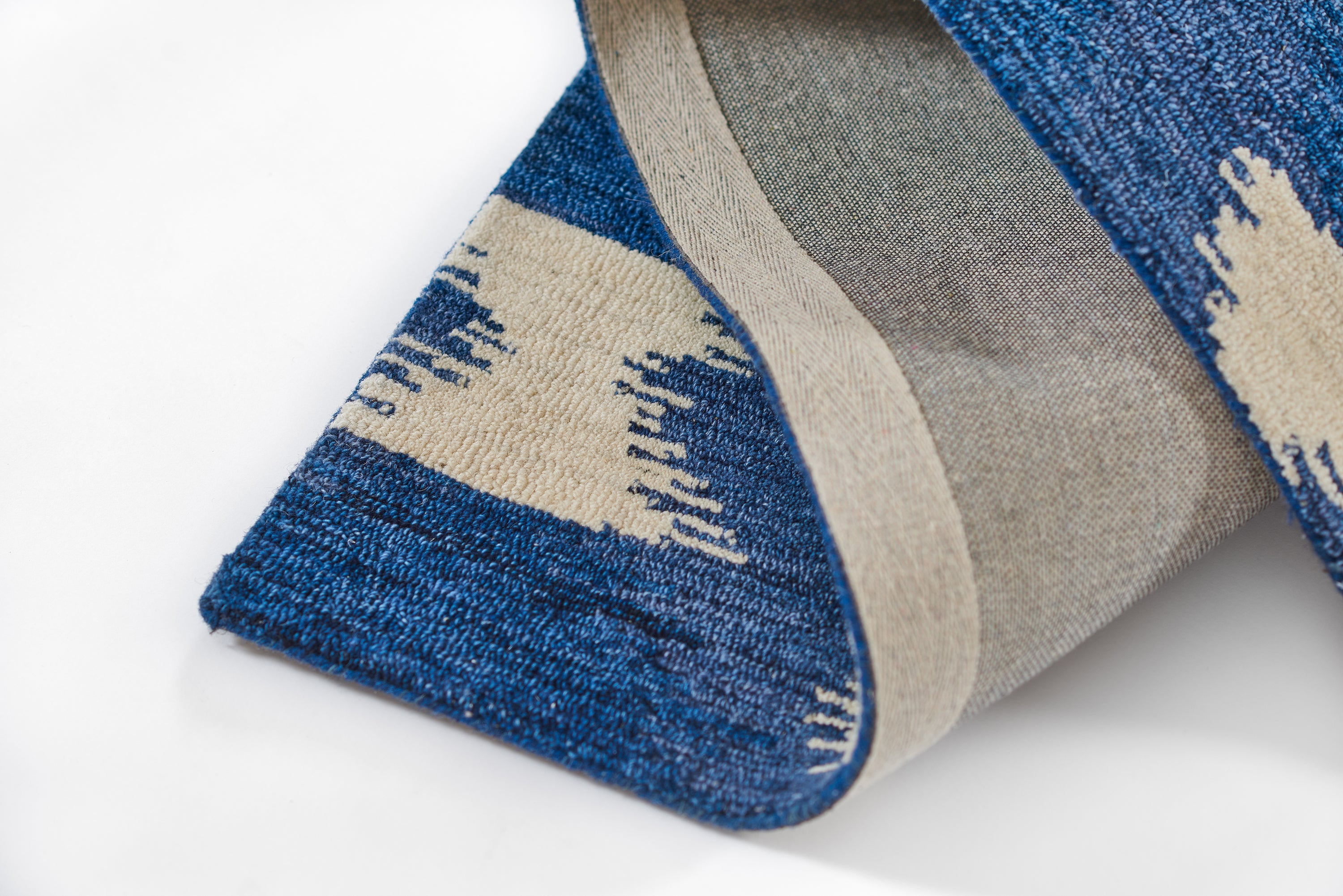 Momeni Leiden LEI-1 Navy Hand Tufted Area Rug