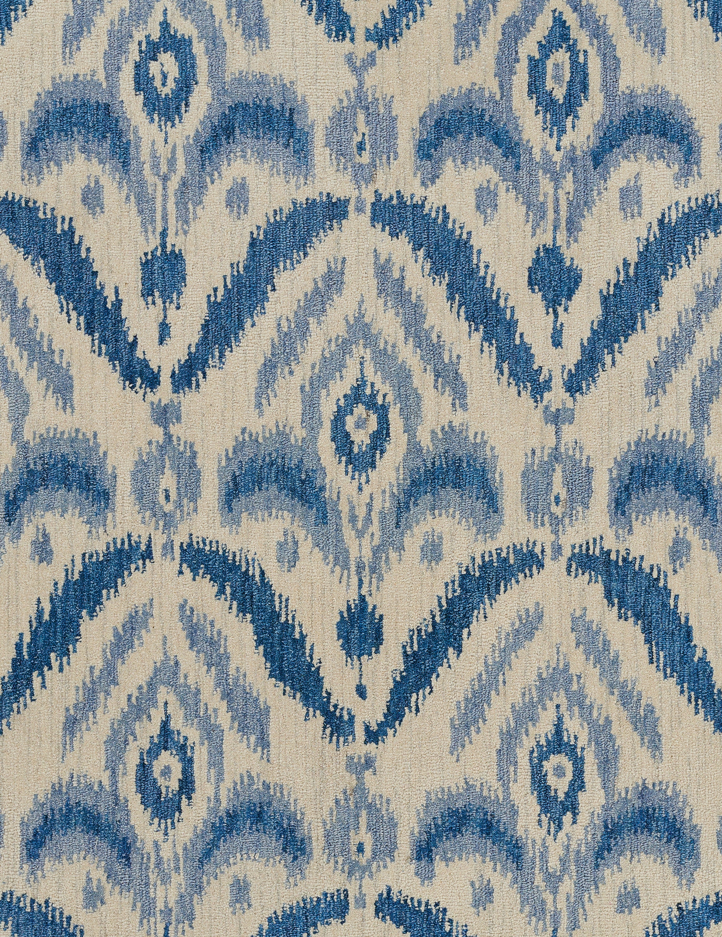Momeni Leiden LEI-3 Blue Hand Tufted Area Rug