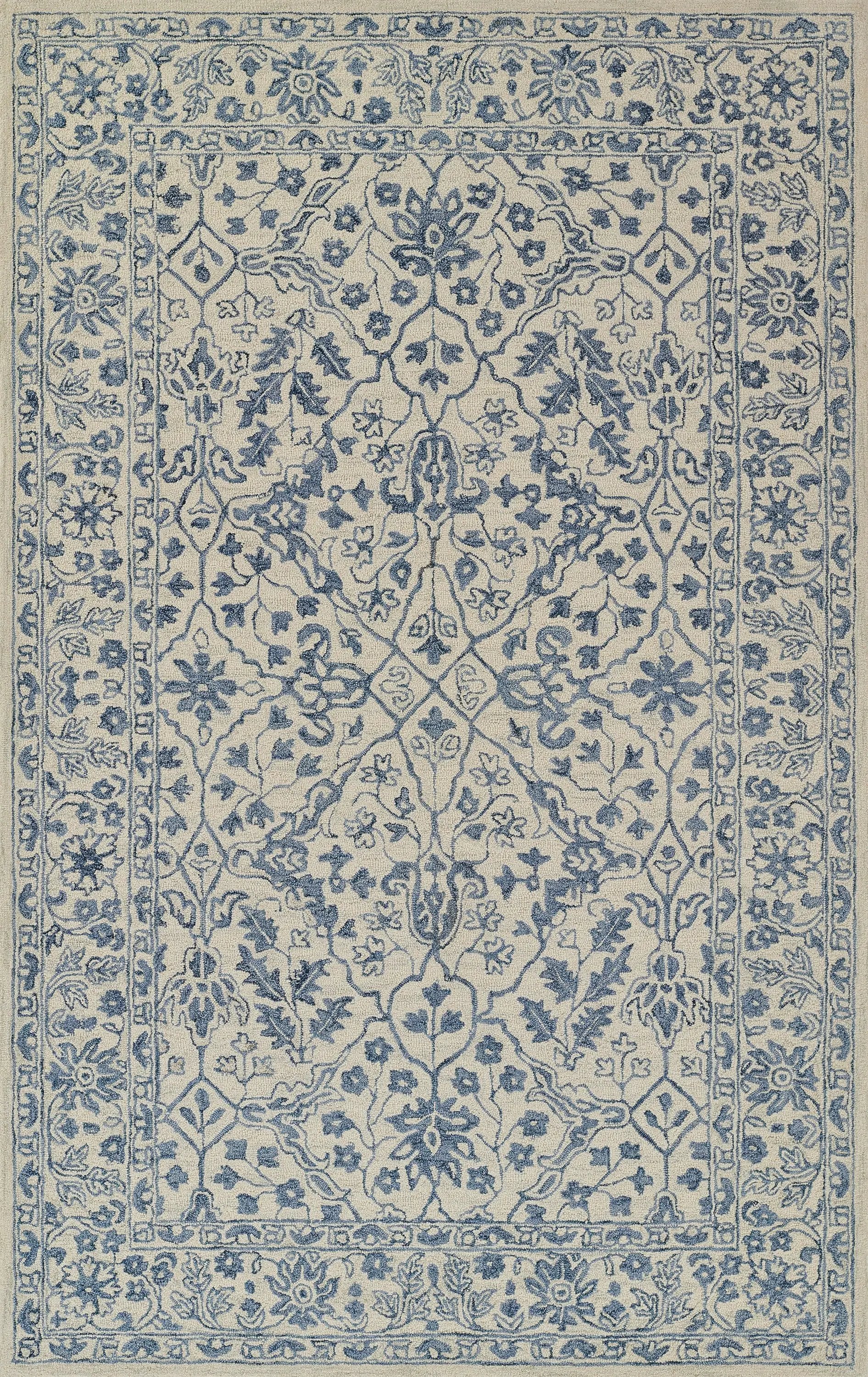 Leiden LEI-5 Ivory Area Rug by Momeni