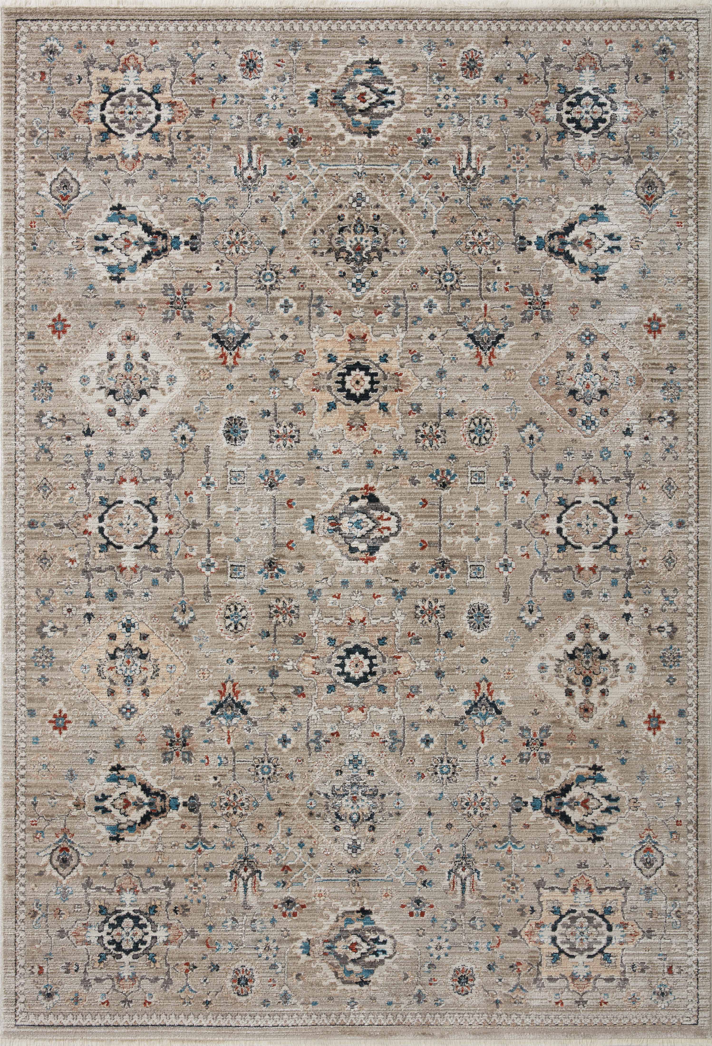 Loloi Leigh LEI-02 Dove / Multi Area Rug