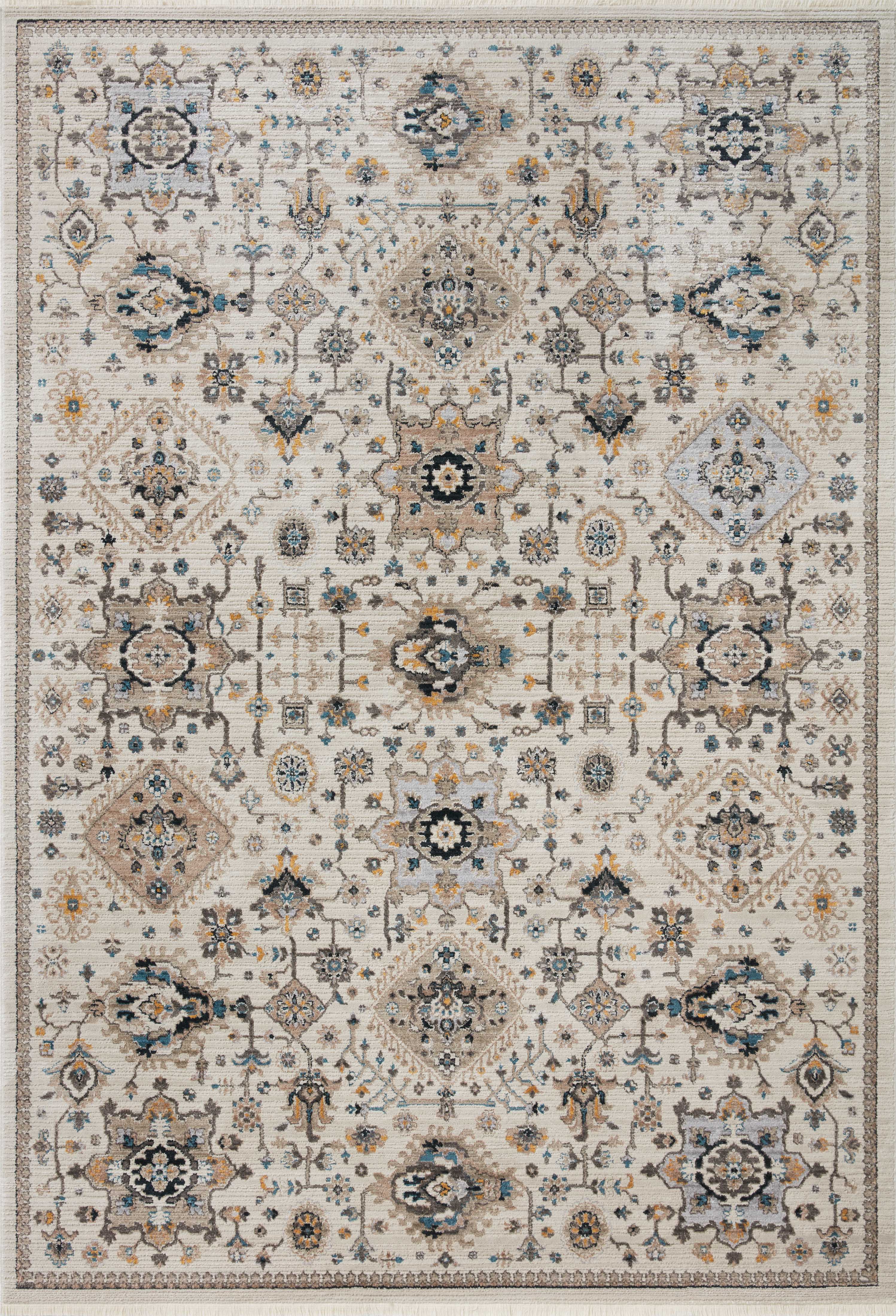 Loloi Leigh LEI-02 Ivory / Taupe Area Rug
