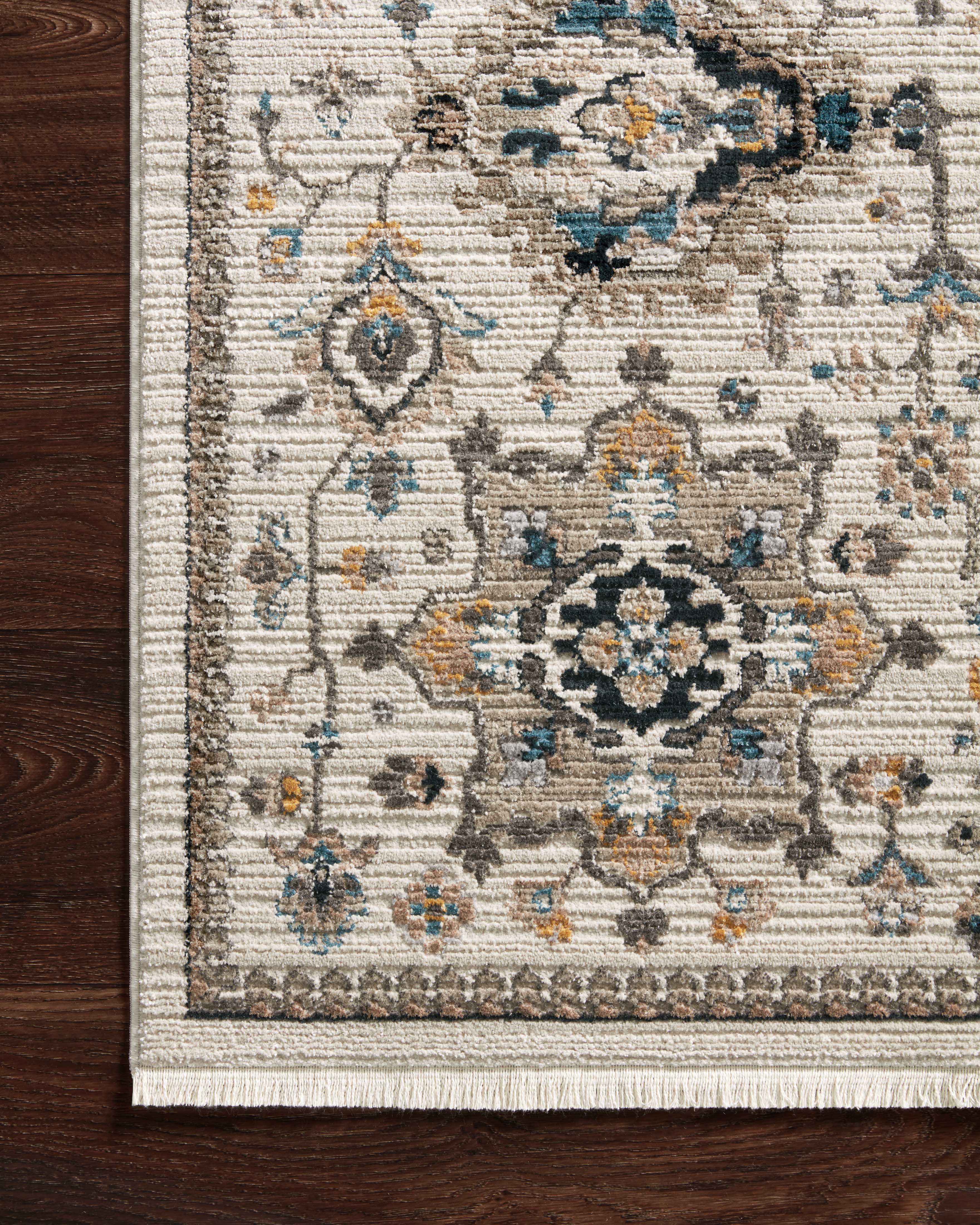Loloi Leigh LEI-02 Ivory / Taupe Area Rug