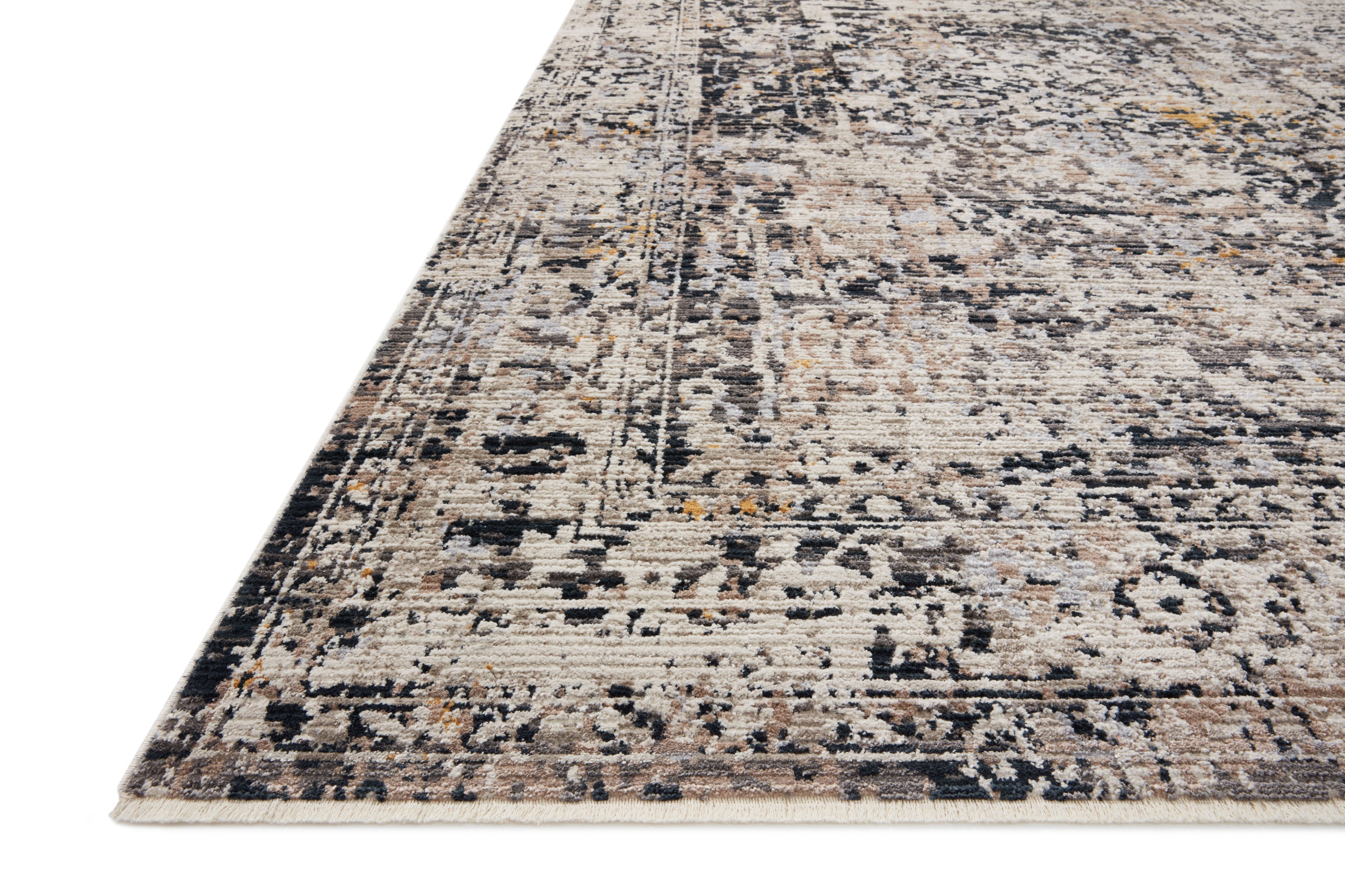 Loloi Leigh LEI-03 Charcoal / Taupe Area Rug