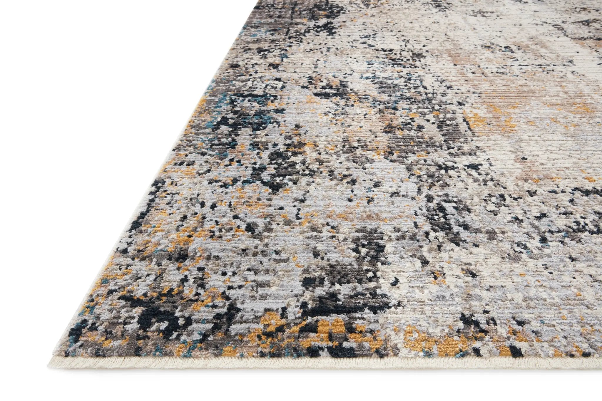 Leigh LEI-04 Silver / Multi Area Rug by Loloi