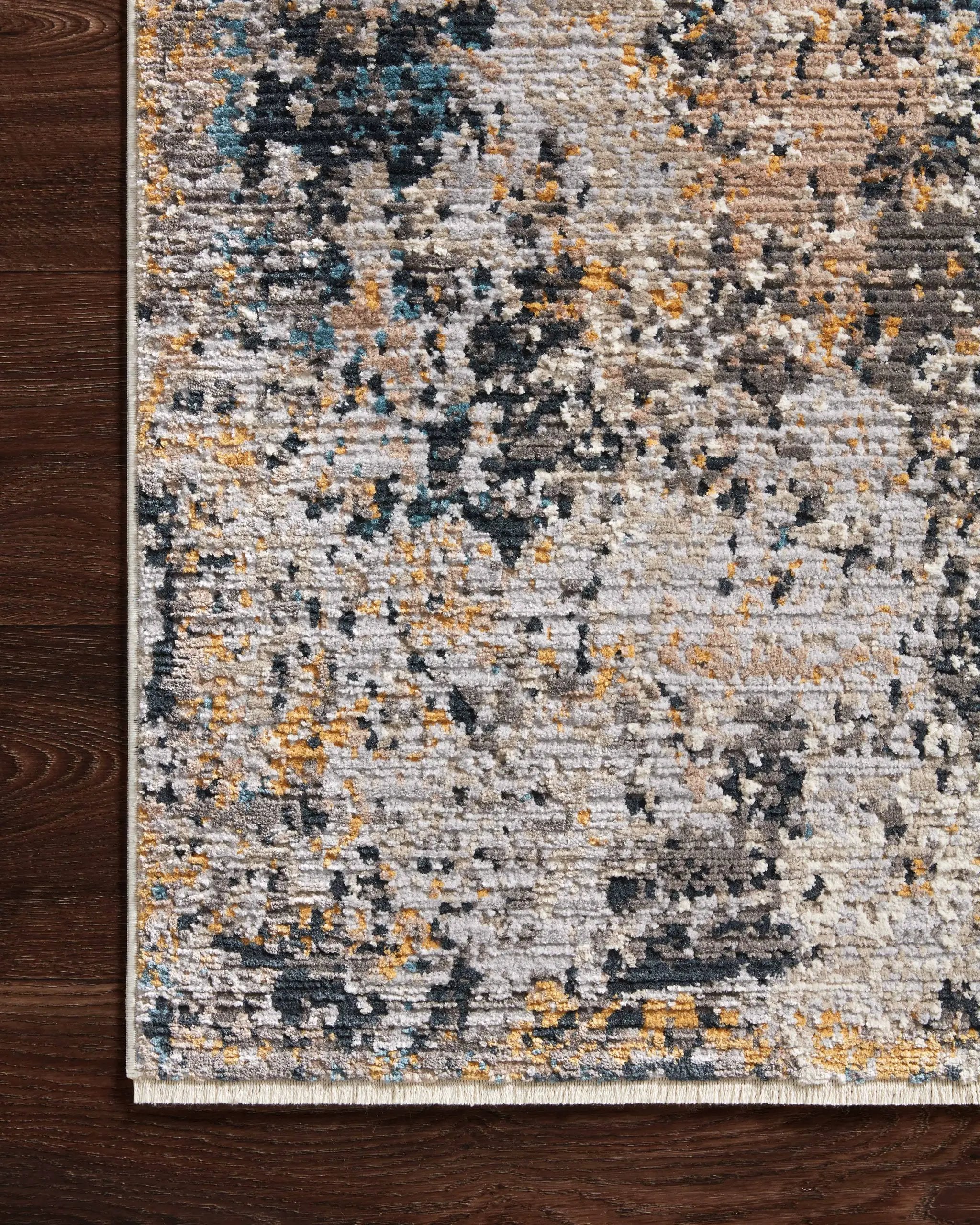 Leigh LEI-04 Silver / Multi Area Rug by Loloi