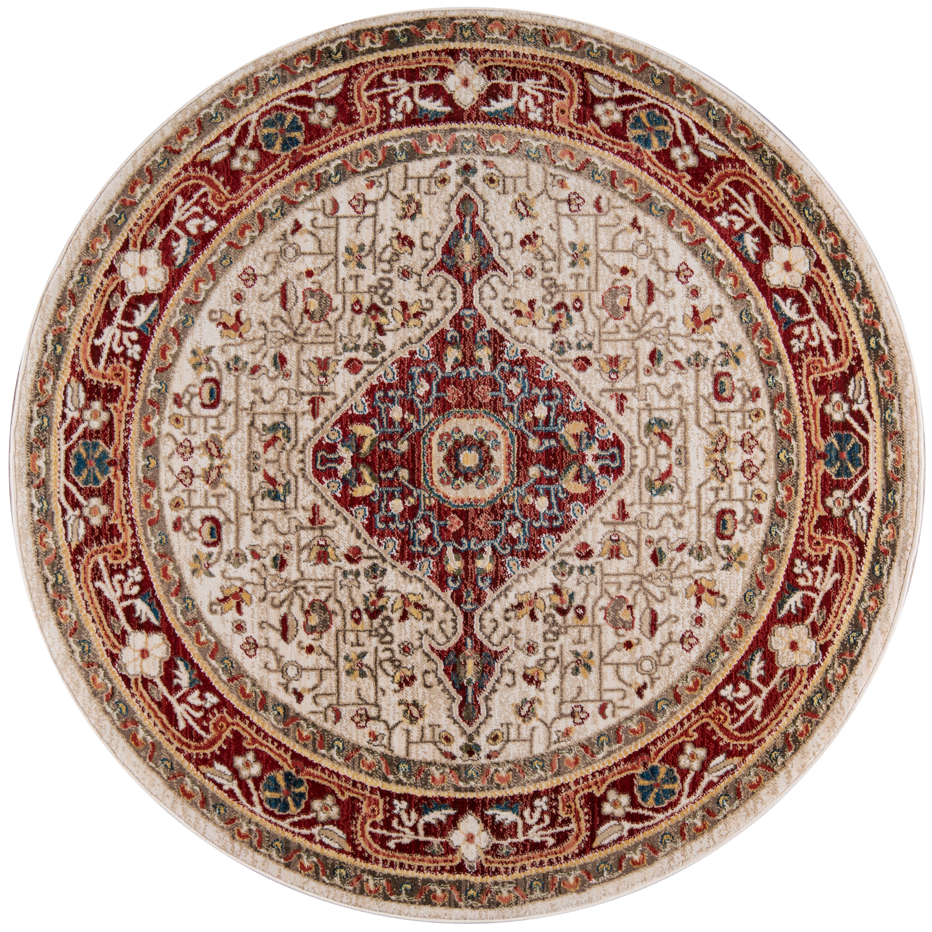 Momeni Lenox LE-02 Red Rug
