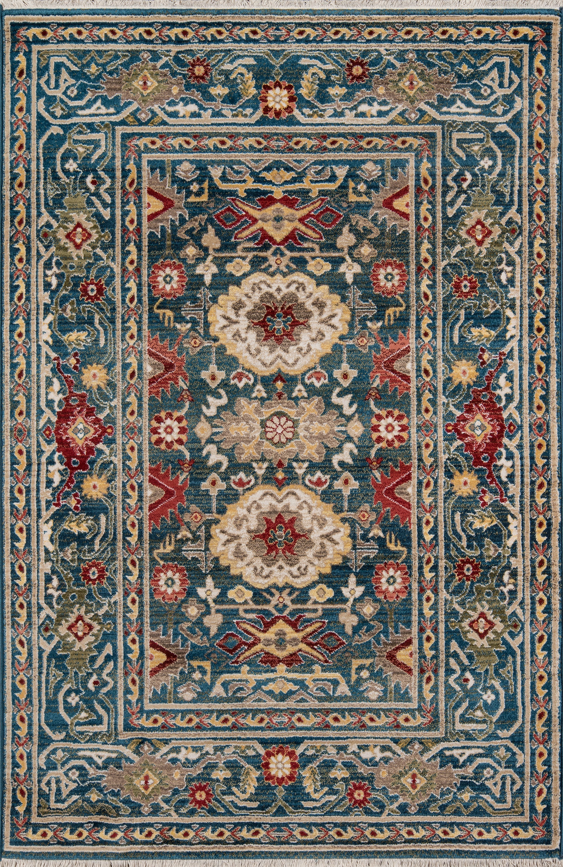 Momeni Lenox LE-03 Blue Area Rug